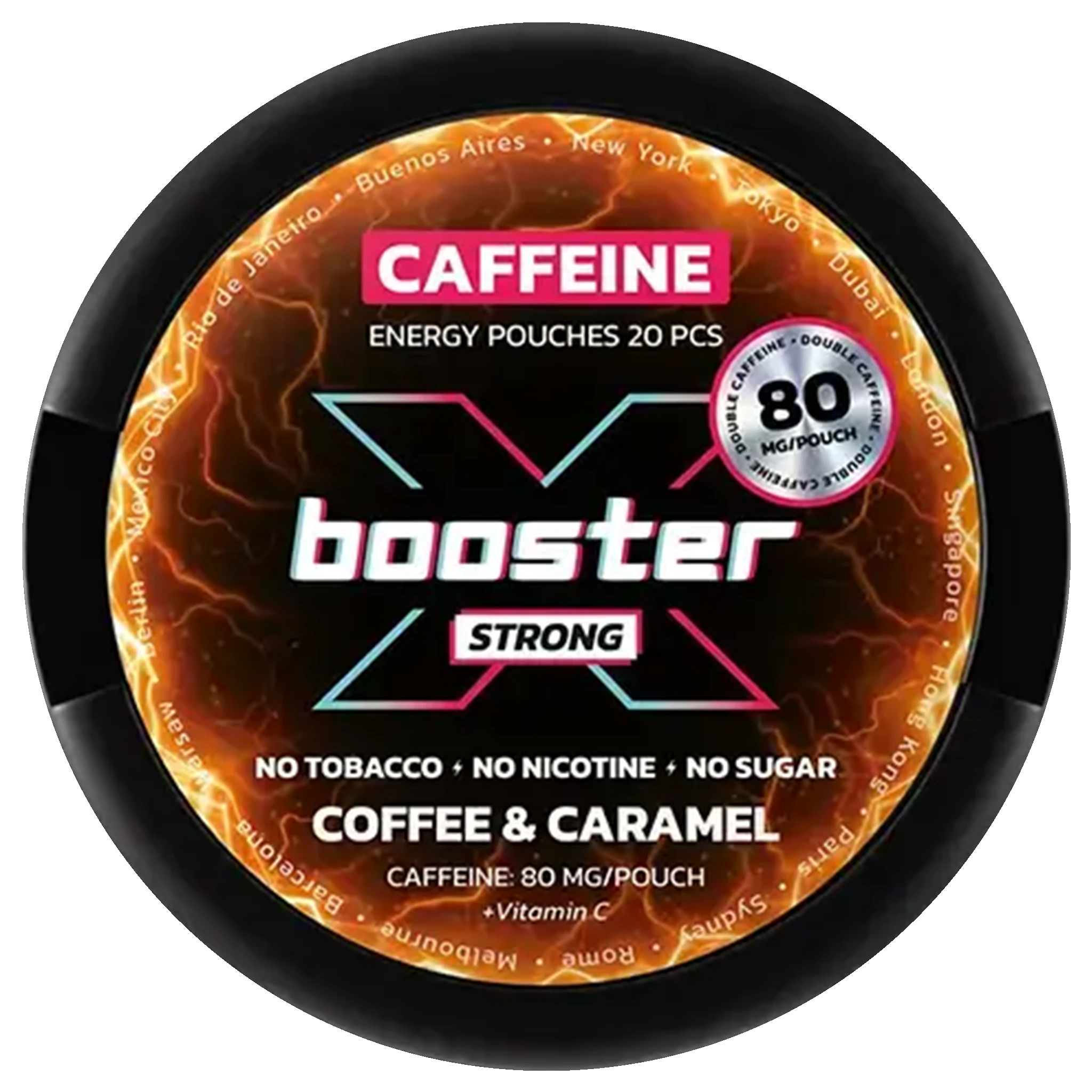 X-Booster Coffee & Caramel Strong Koffein Snus
