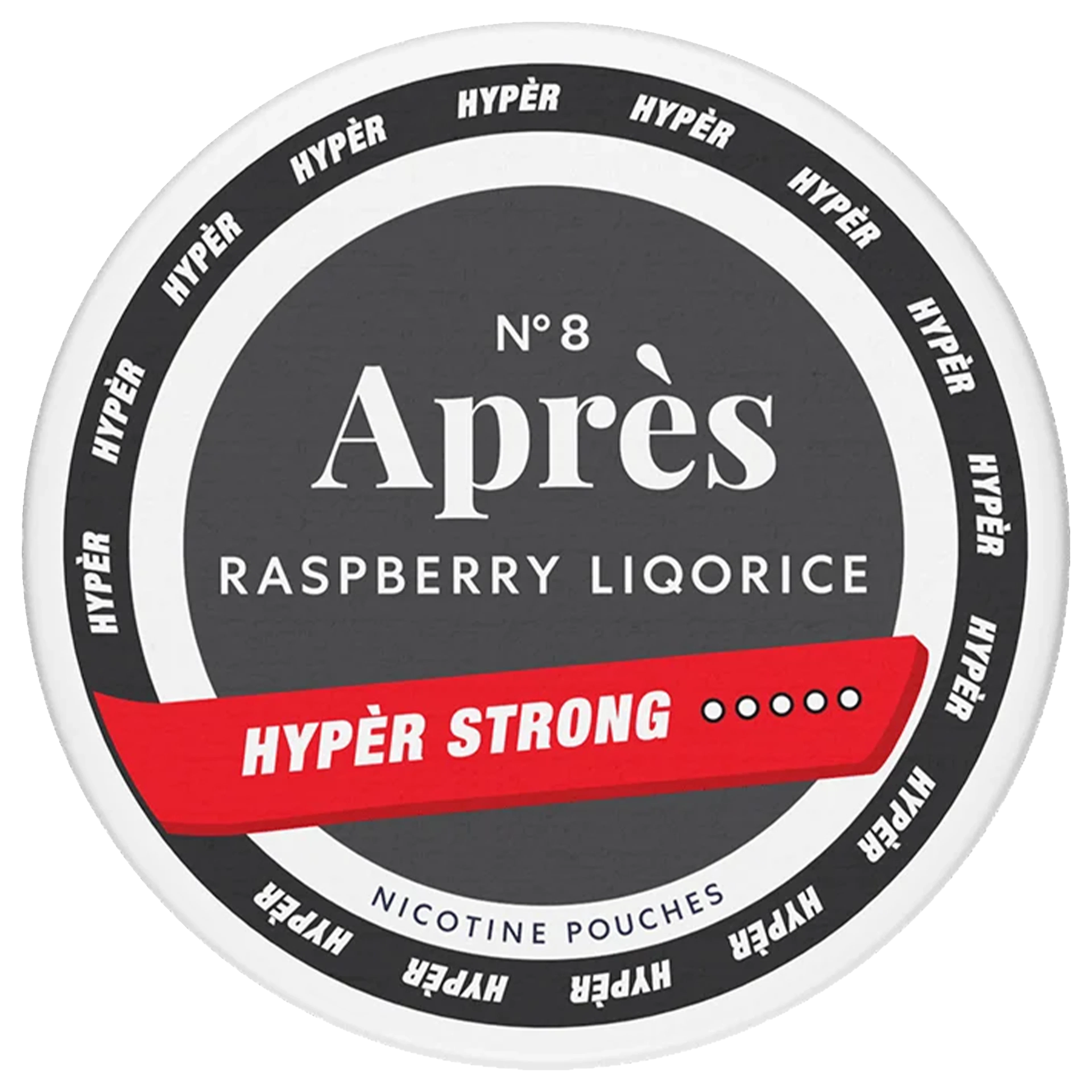 No.8 Après Raspberry Liqorice Hypèr Strong