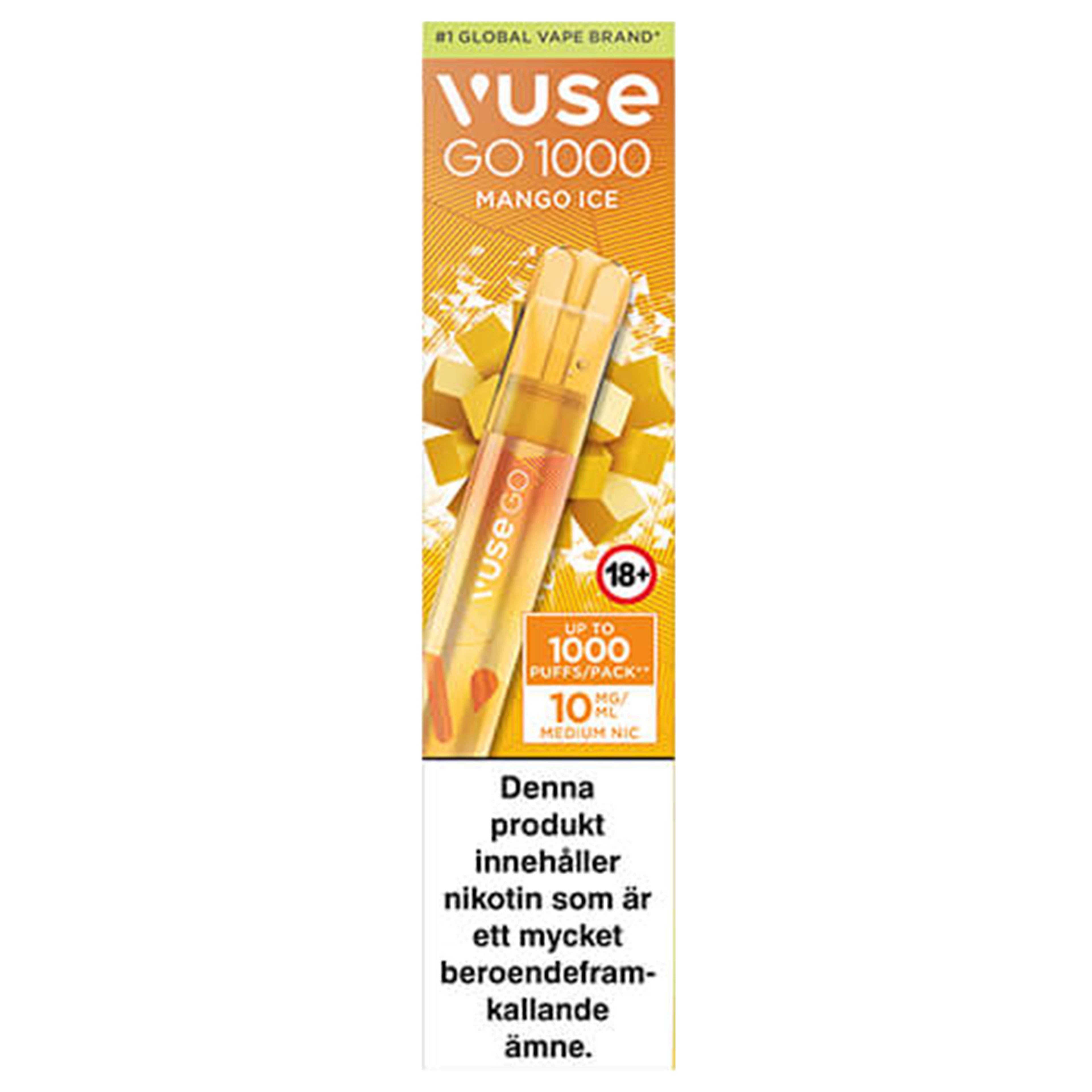 Vuse Go Mango Ice 1000 10 mg