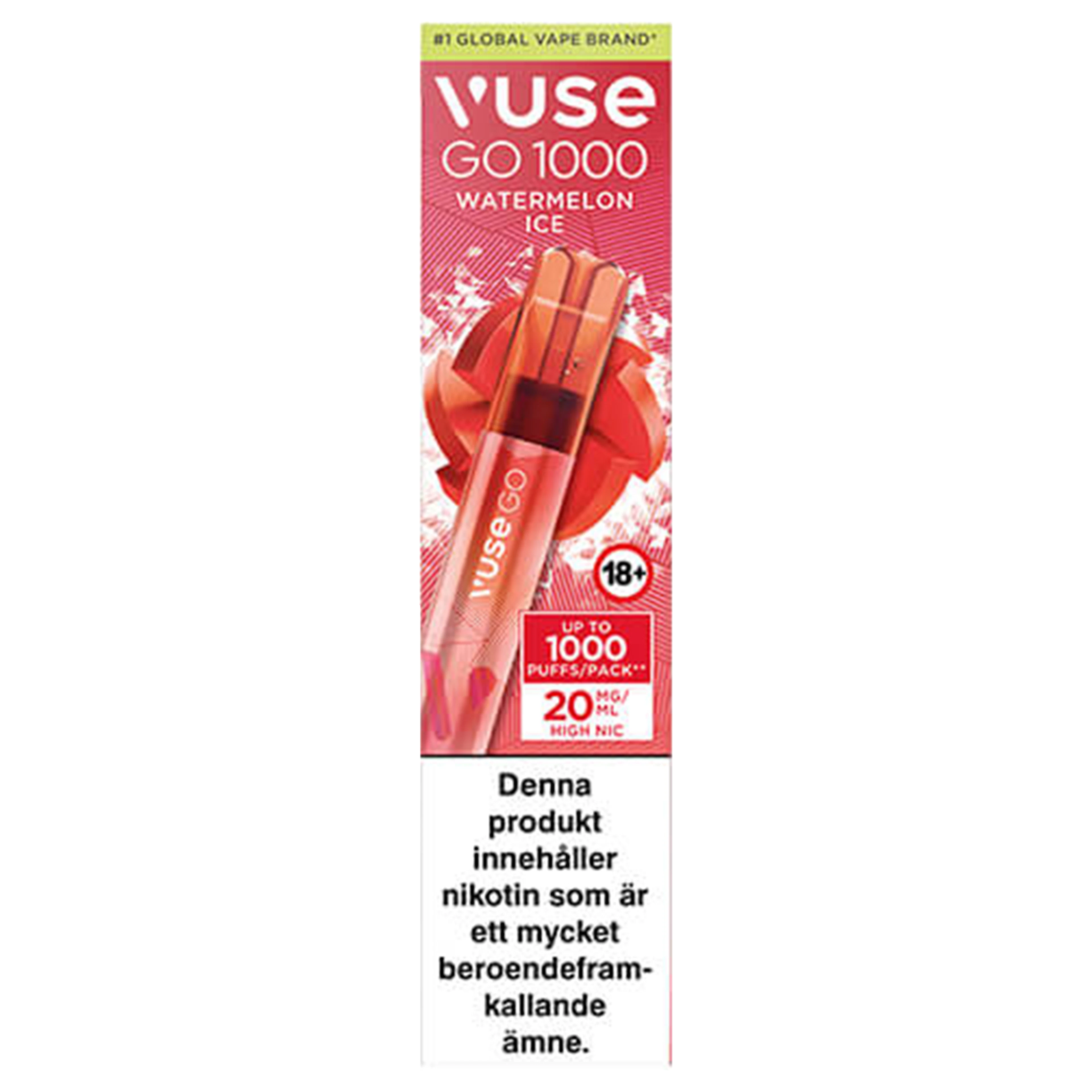 Vuse Go Watermelon Ice 1000 20 mg
