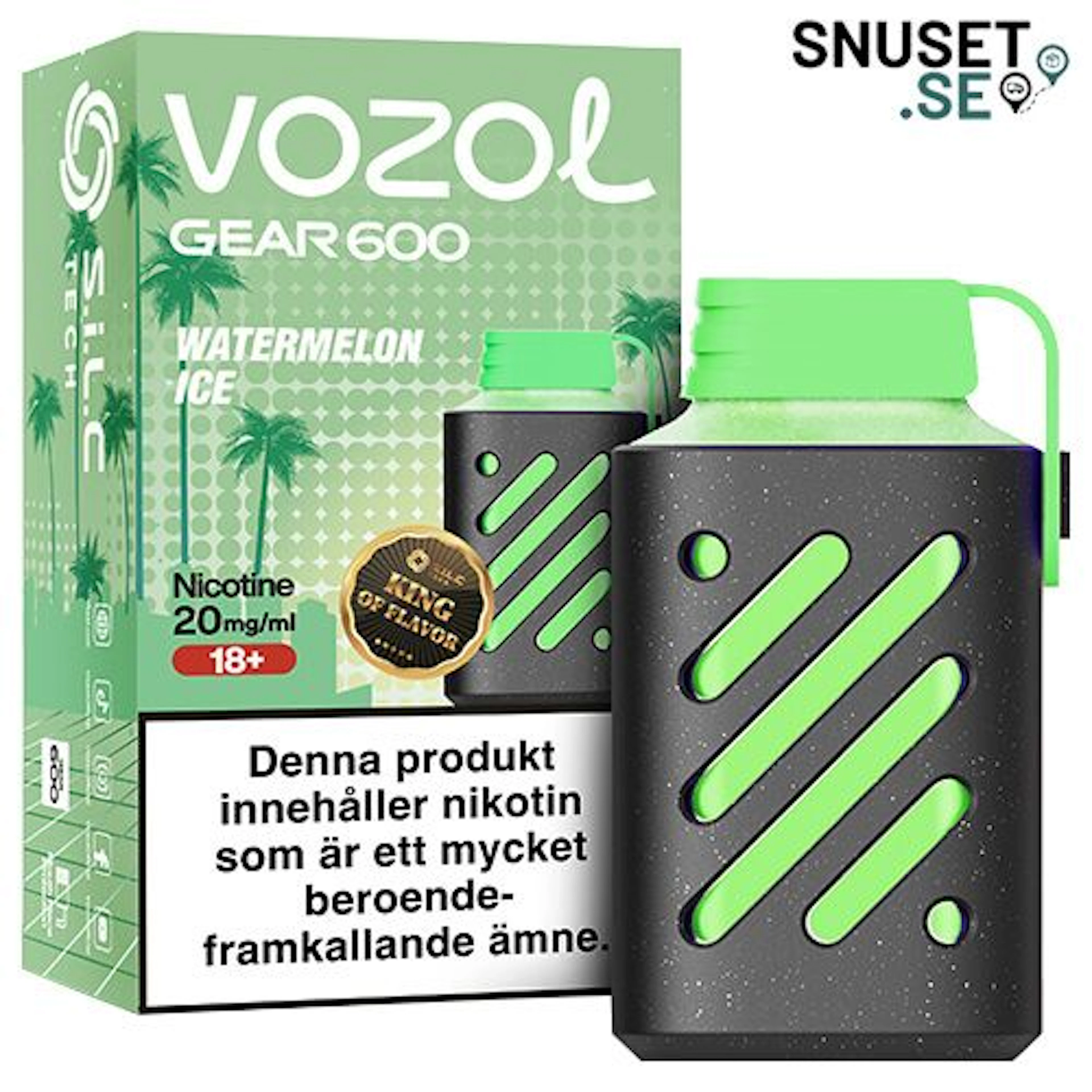 Vozol Gear 600 Watermelon Ice 20 mg