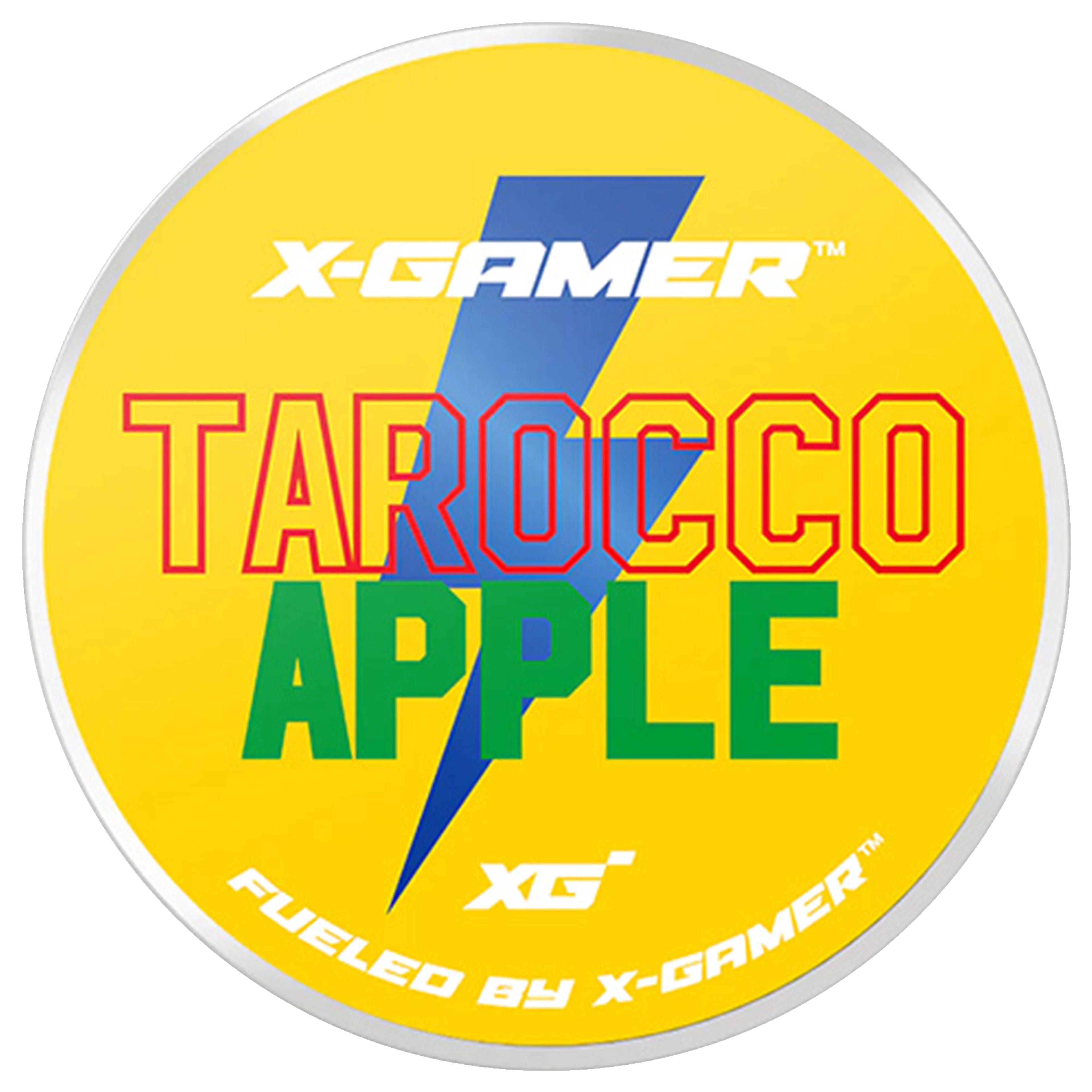 X-Gamer Tarocco Apple Nikotinfritt Koffeinsnus