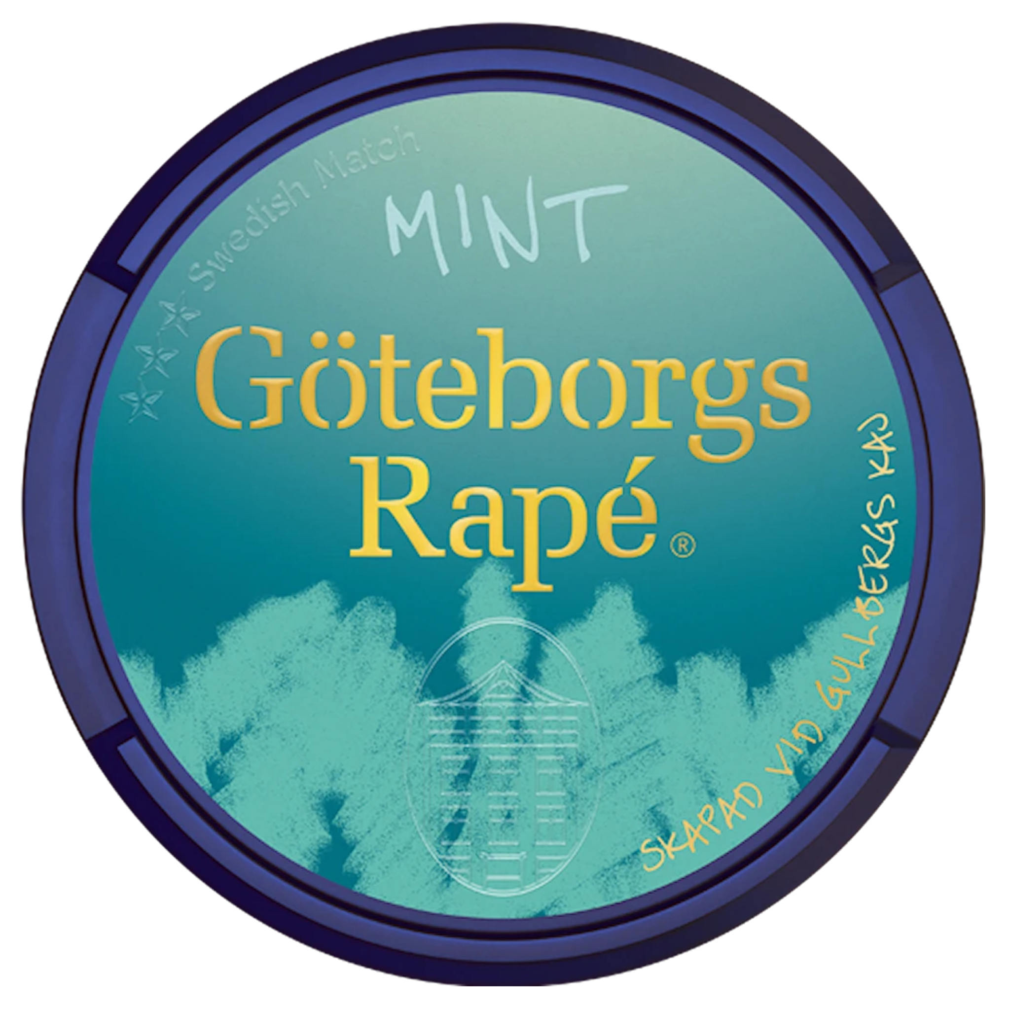 Göteborgs Rapé Göteborgs Rapé Mint Vit portion Normal - snus