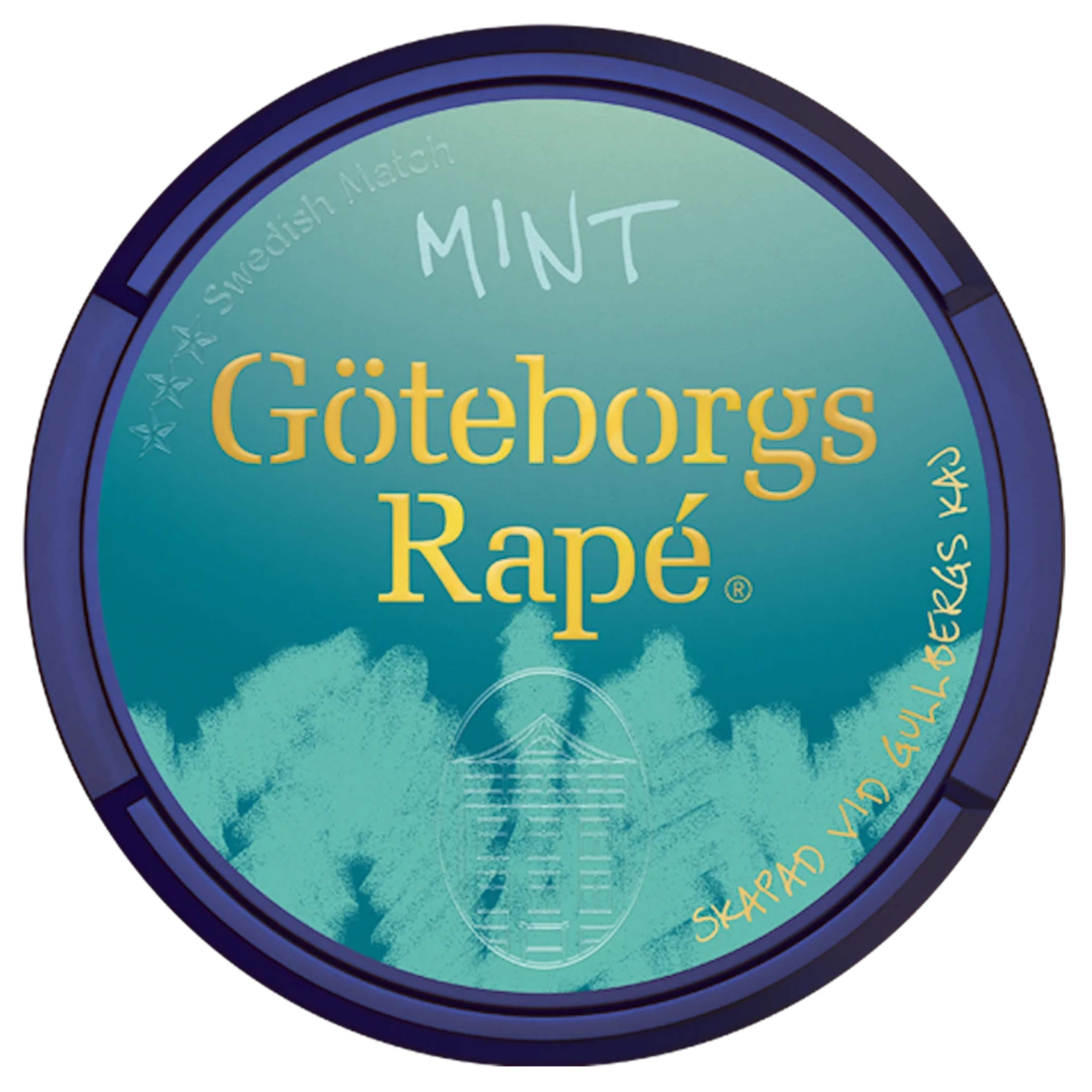 Göteborgs Rapé Mint Vit portion