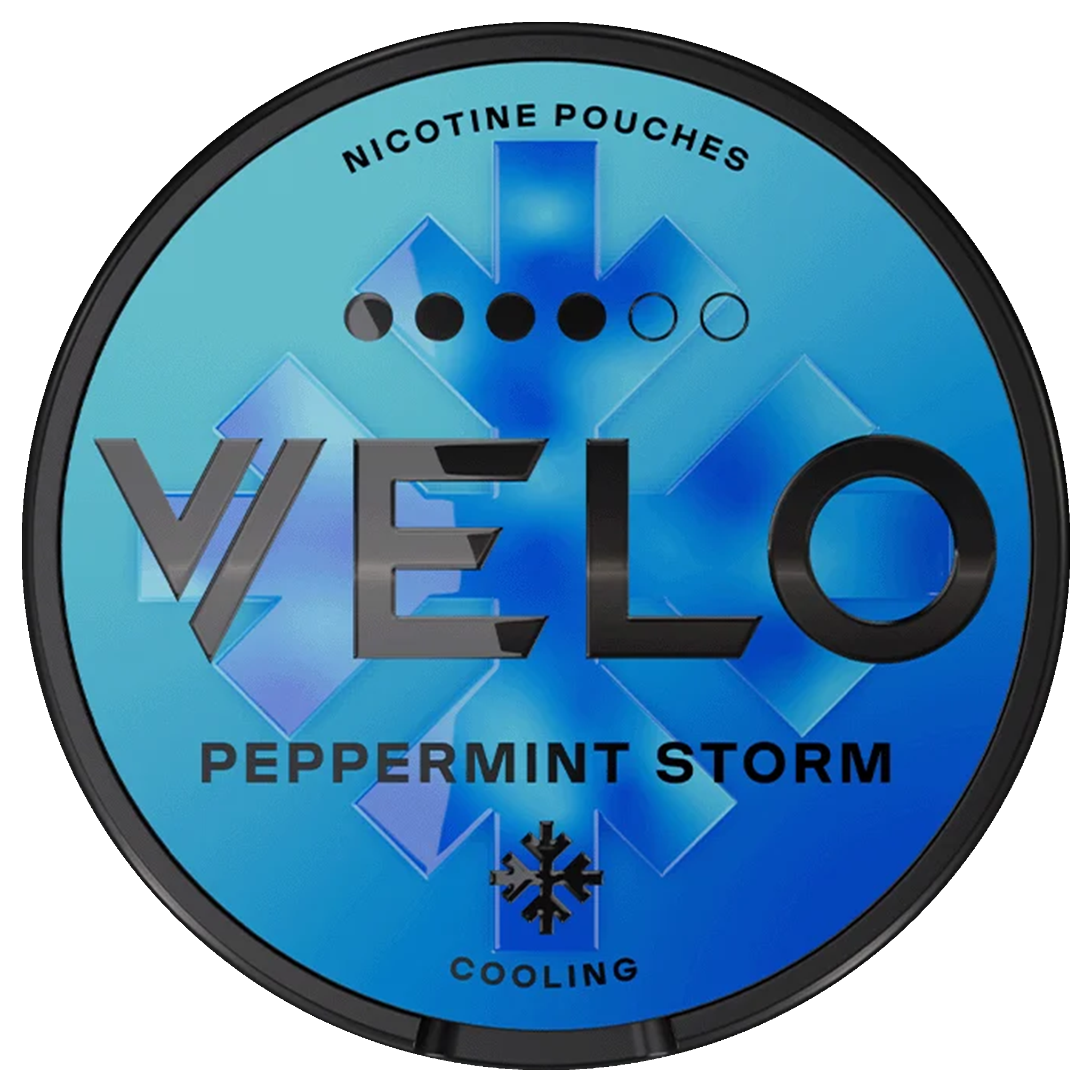 Styrka Styrka Stark · SlimVelo Peppermint Storm Strong - nikotinpåsar