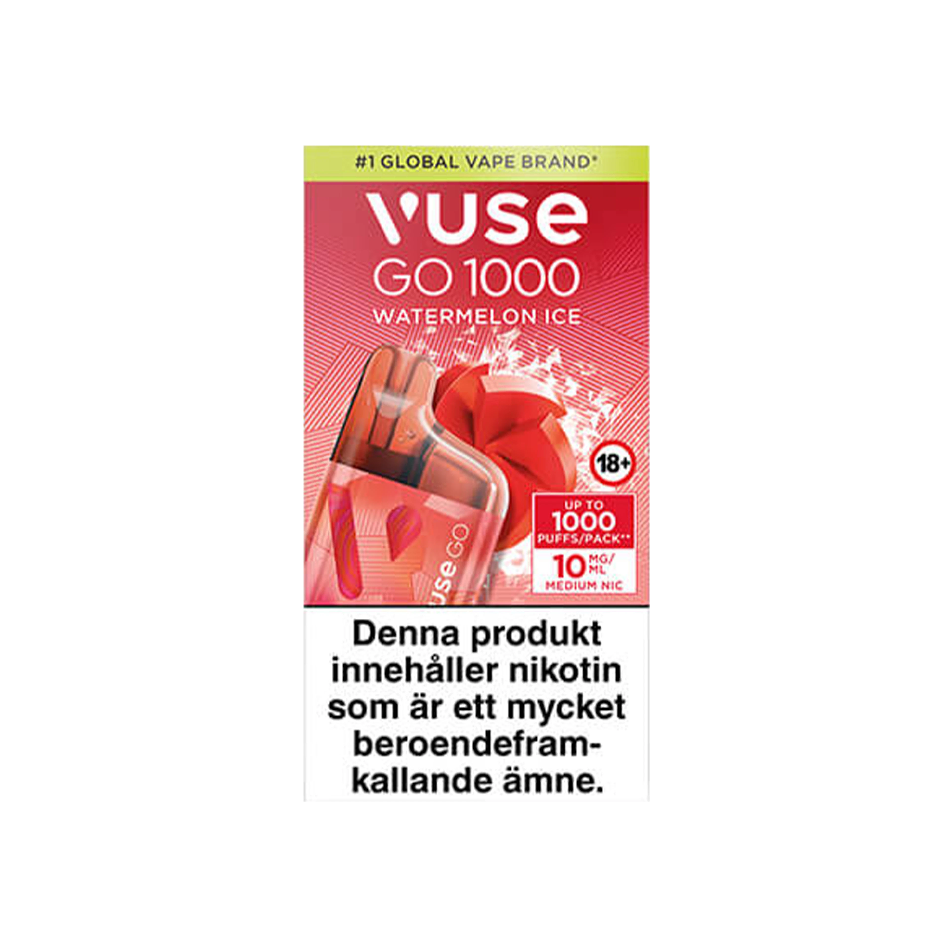 Vuse Go Box 1000 Watermelon Ice 10 mg