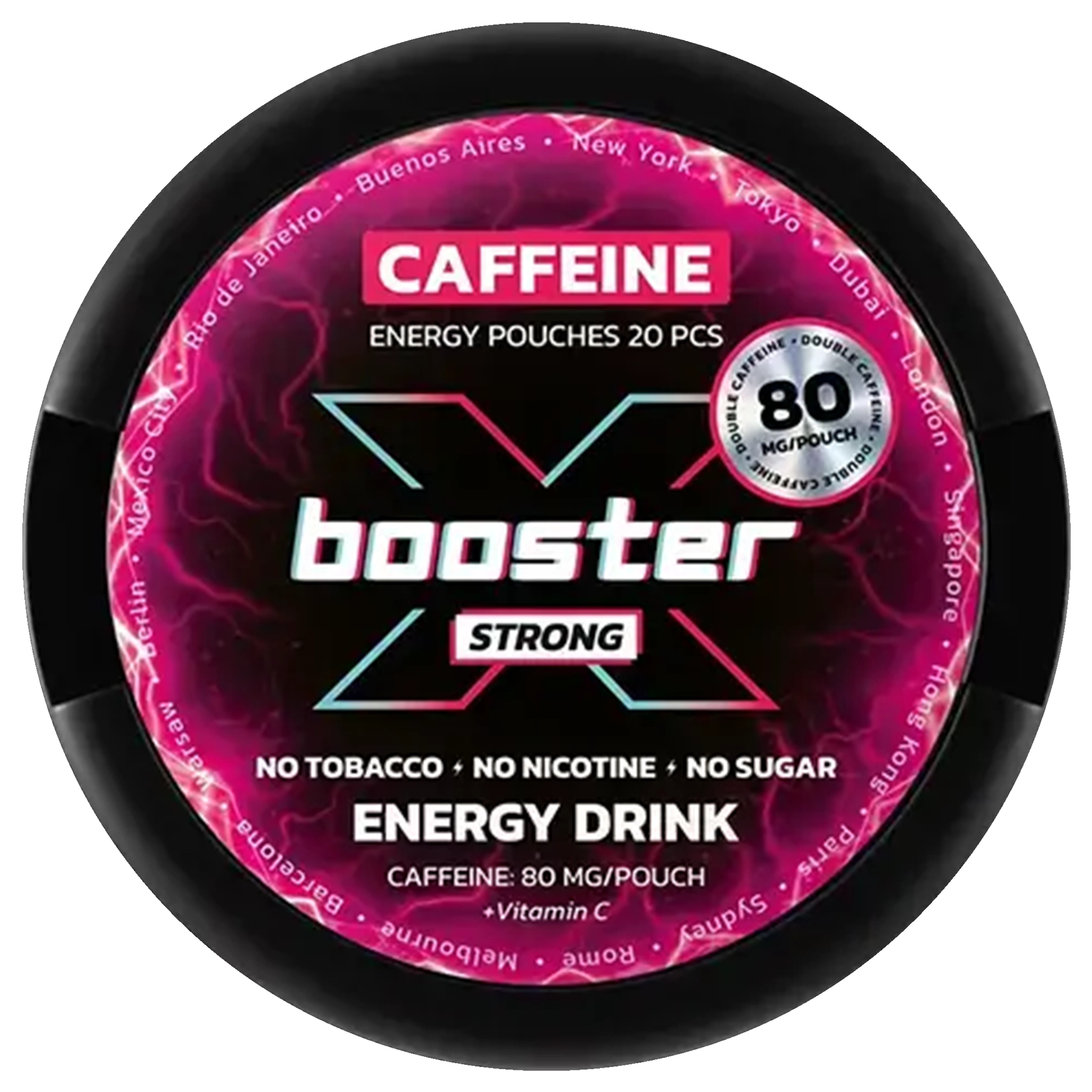 X-Booster Energy Drink Strong Koffein Snus