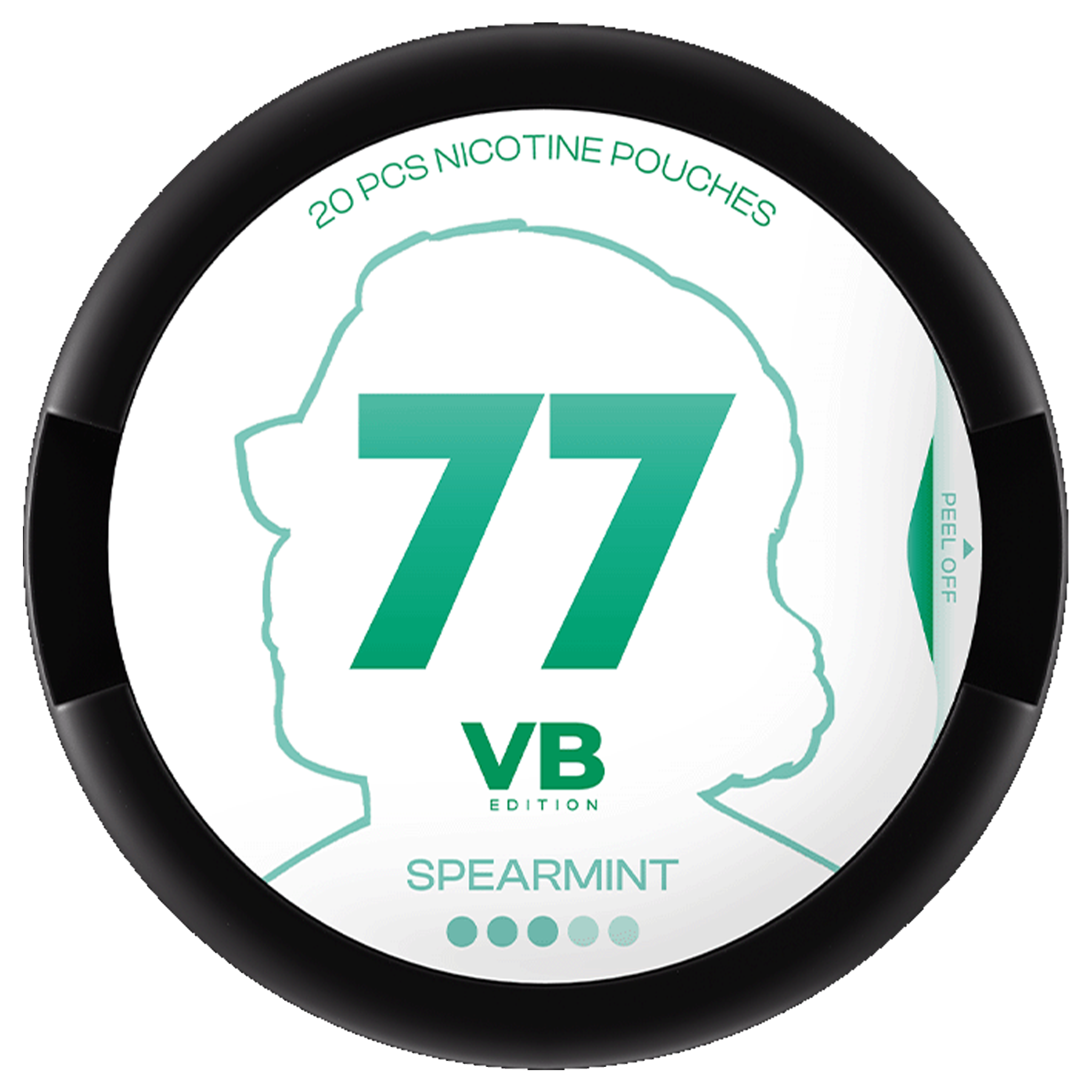 77 77 Spearmint Tobaksfritt Normal - snus
