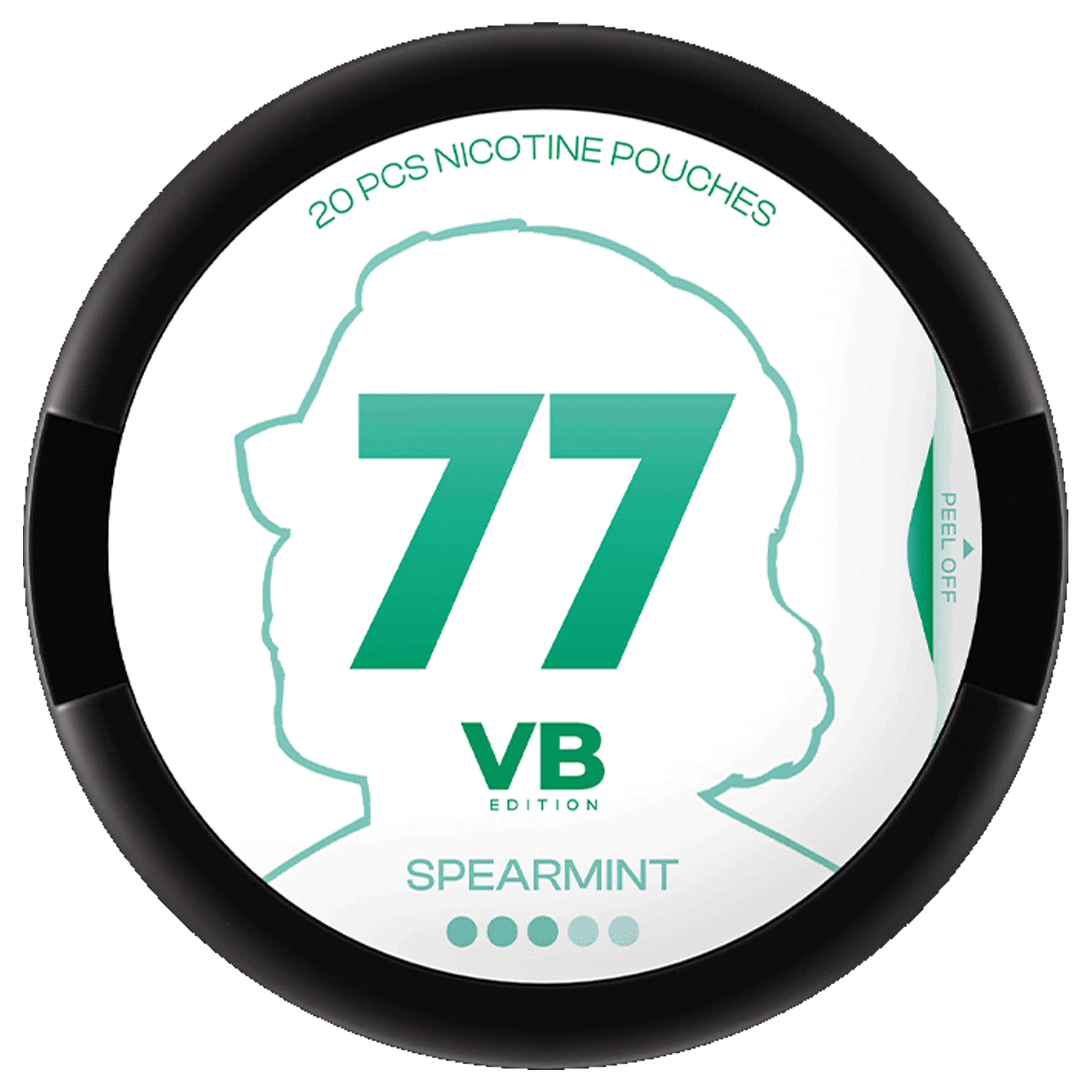 77 vb edition spearmint stark slim tobaksfritt snus