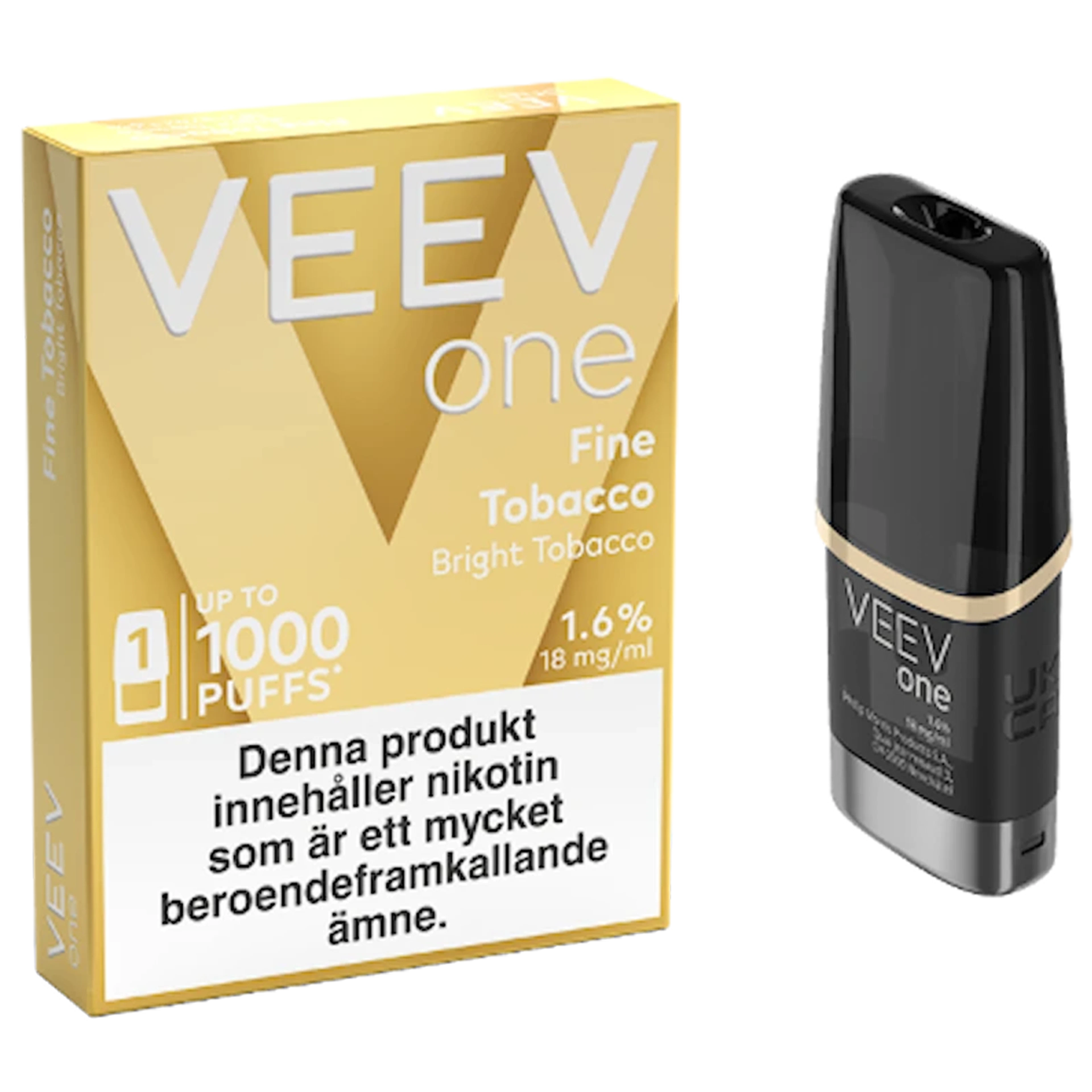 Veev One Pod Fine Tobacco 1000 20mg