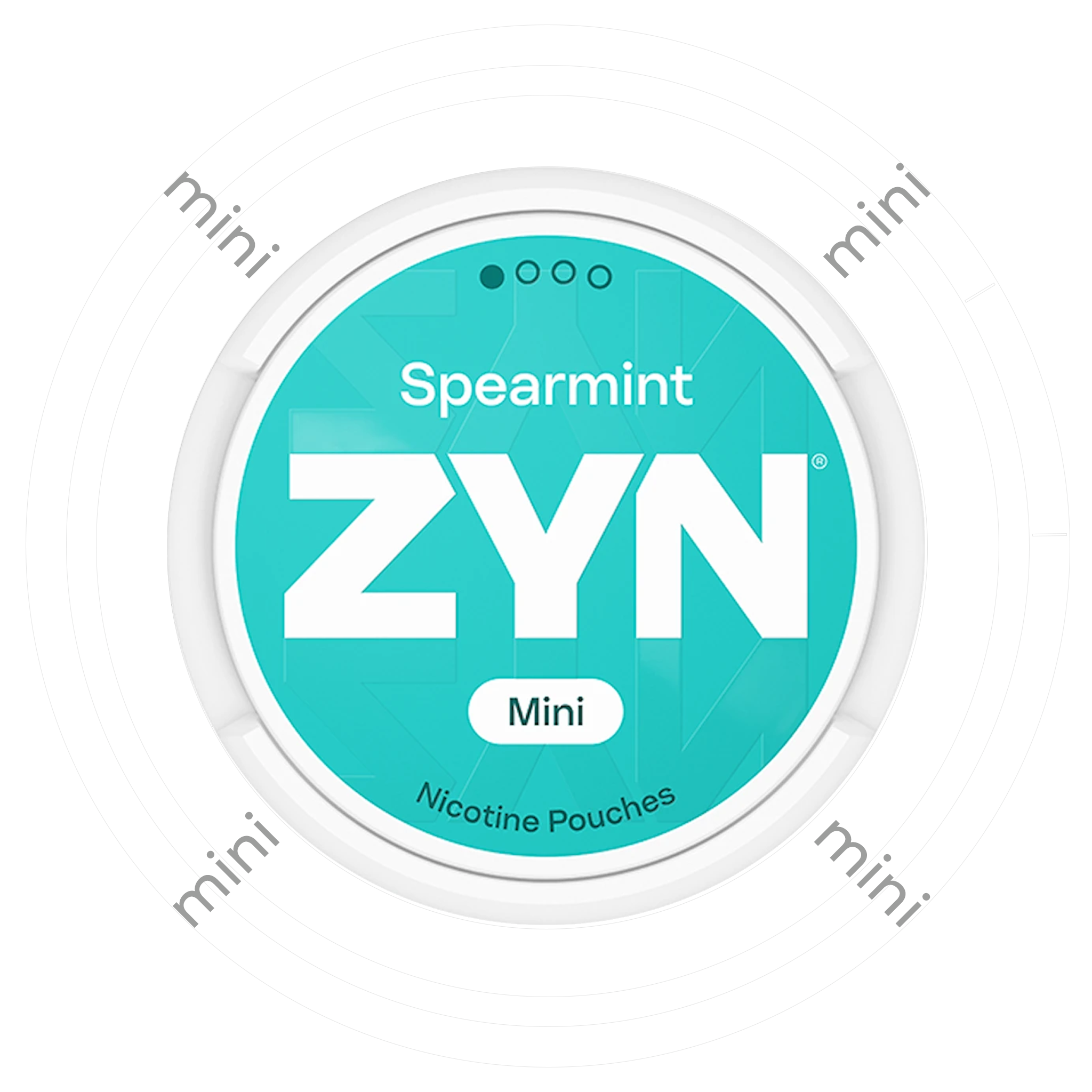 Styrka Styrka Minizyn Spearmint Normal - nikotinpåsar