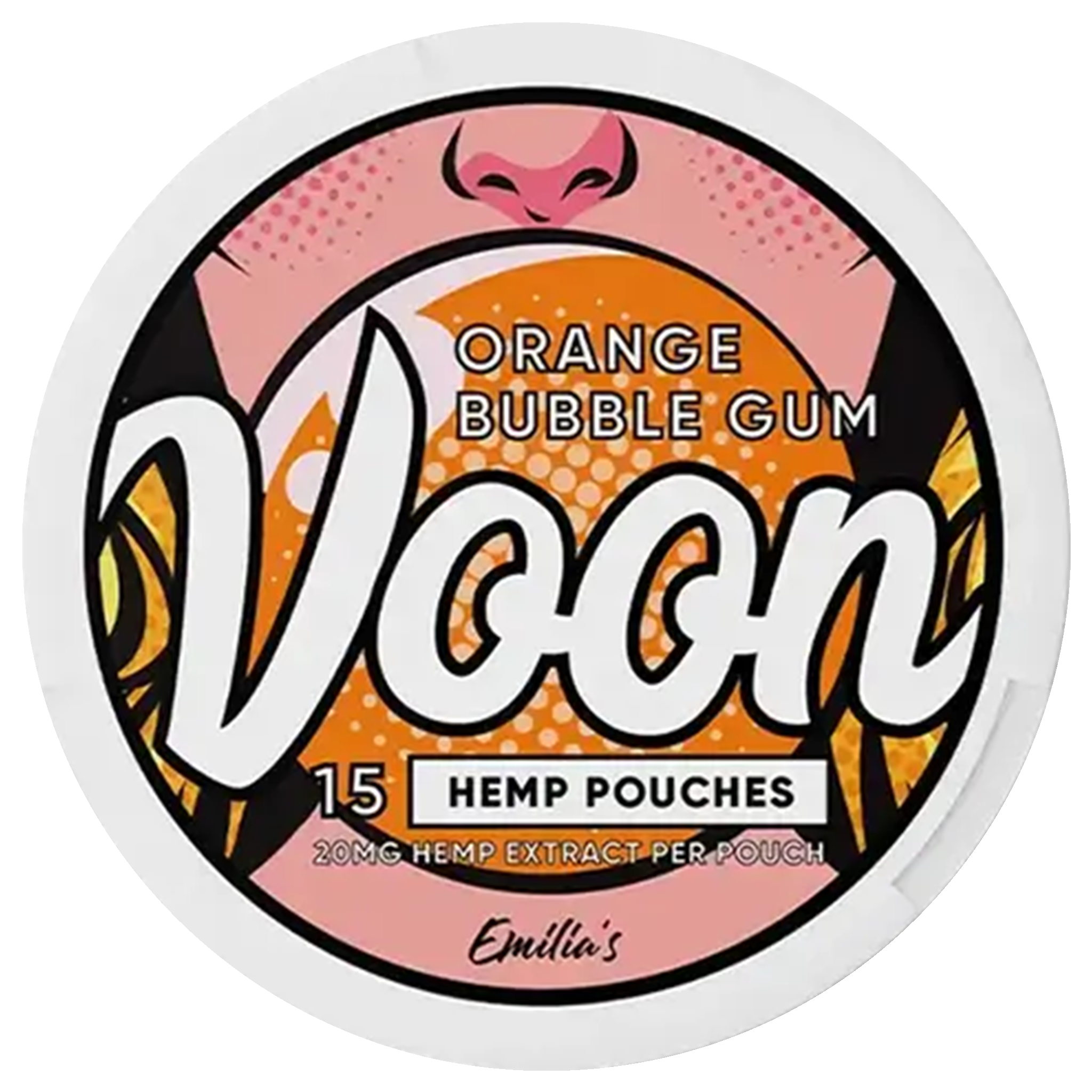 Styrka Styrka Nikotinfri · SlimVoon Orange Bubblegum - nikotinpåsar