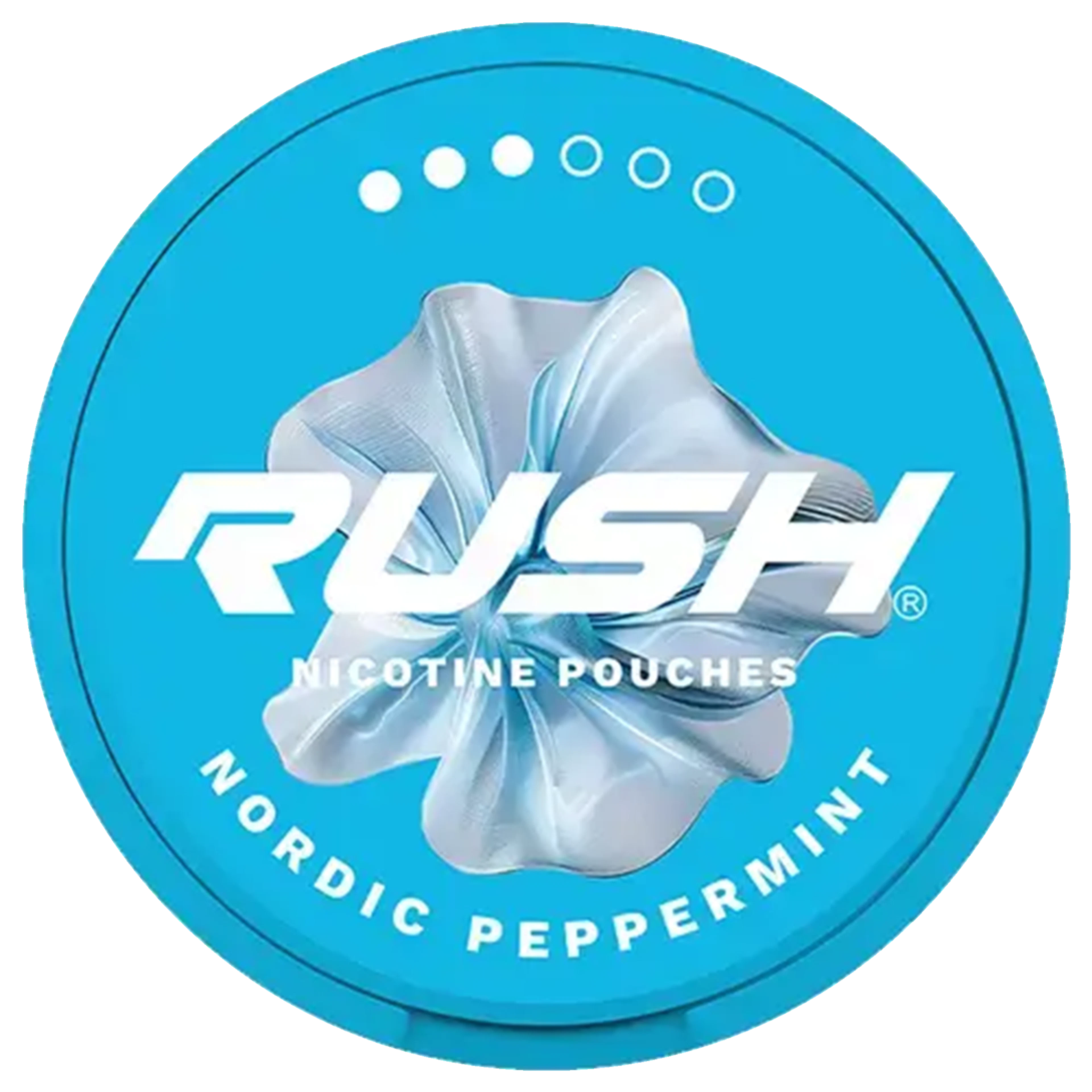 Rush Pro Nordic Peppermint 3 Slim Vitt Snus