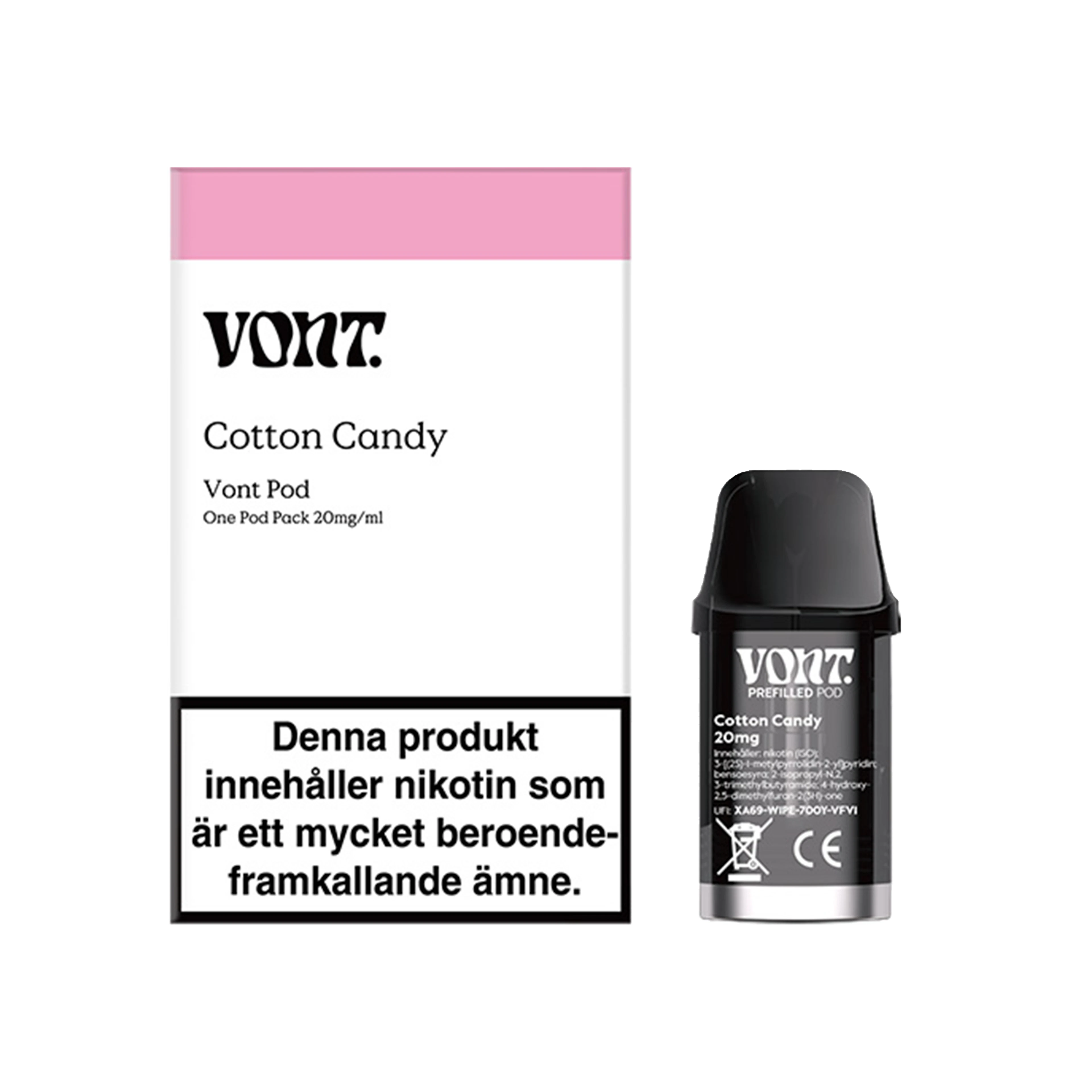 Vont Pod Cotton Candy 1000 20mg