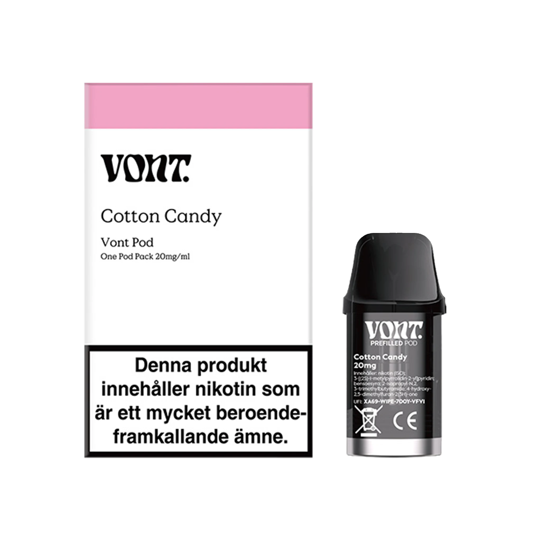 Vont Pod Cotton Candy 1000 20mg