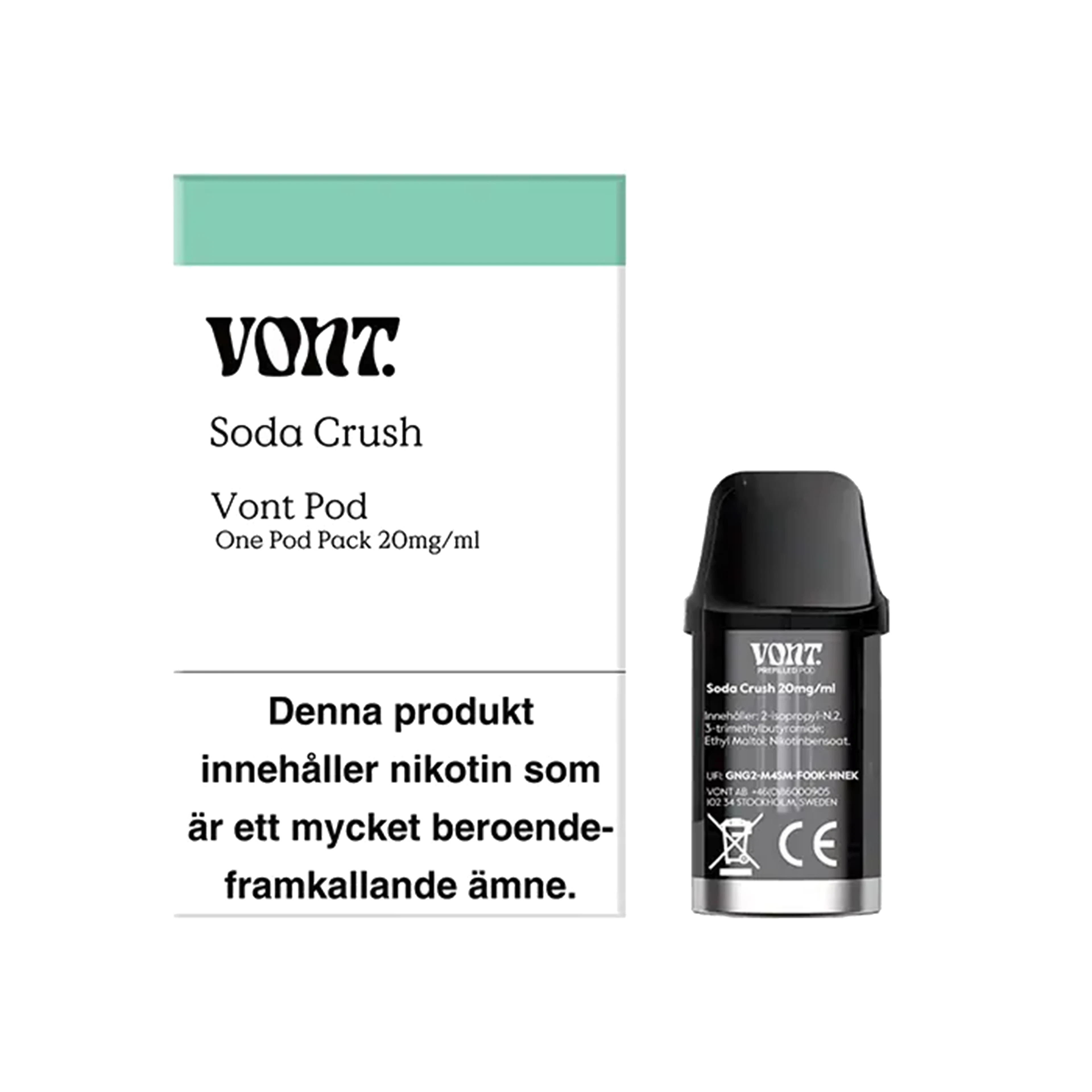 Vont 1-Pod Pack Soda Crush 1000 20mg