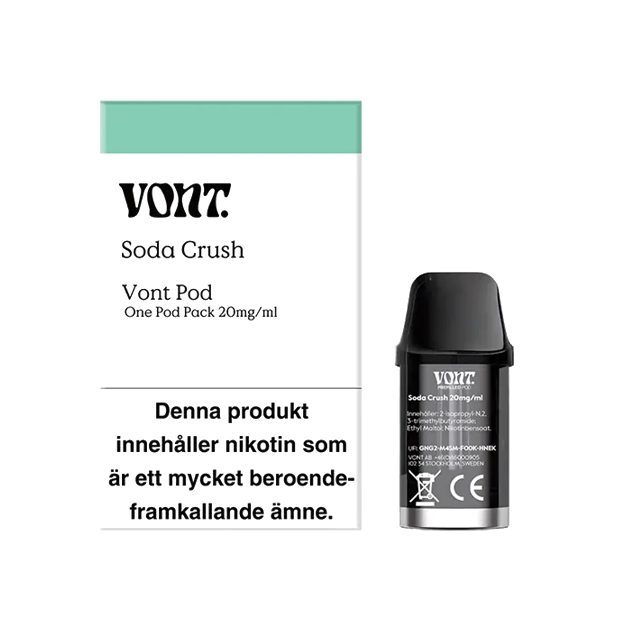Vont 1-Pod Pack Soda Crush 1000 20mg