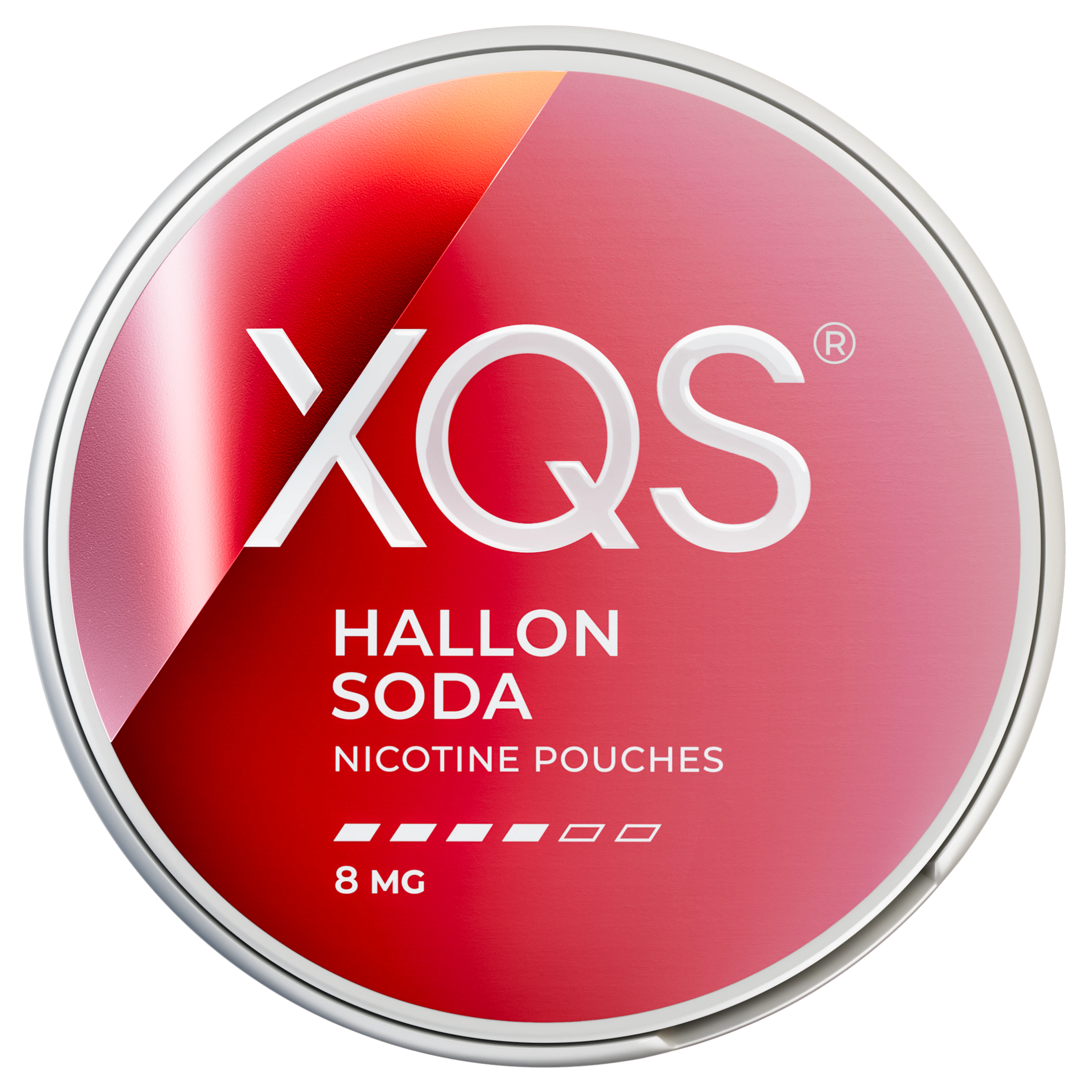 XQS Hallonsoda 8 mg 4