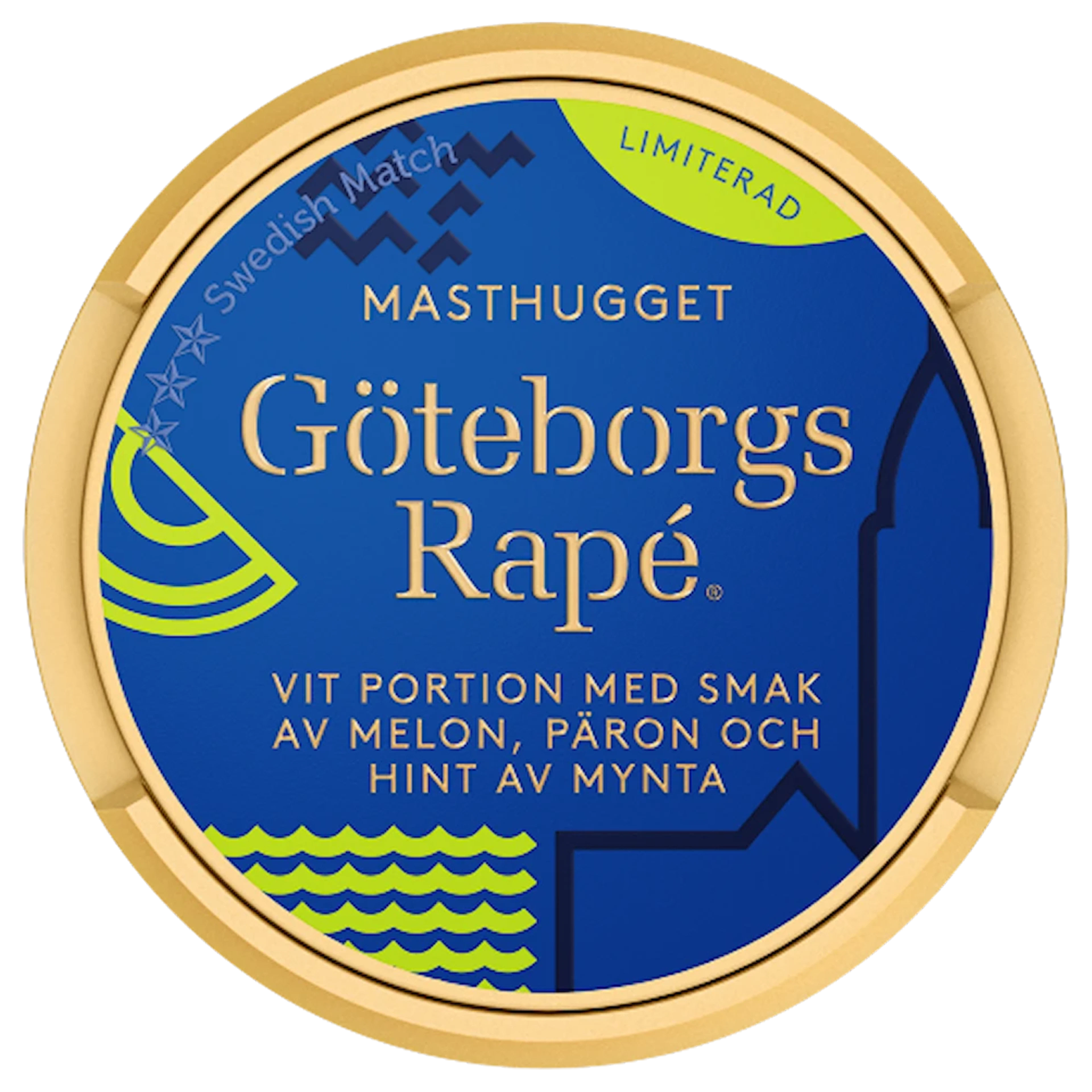 Göteborgs Rapé Masthugget Vit Portion