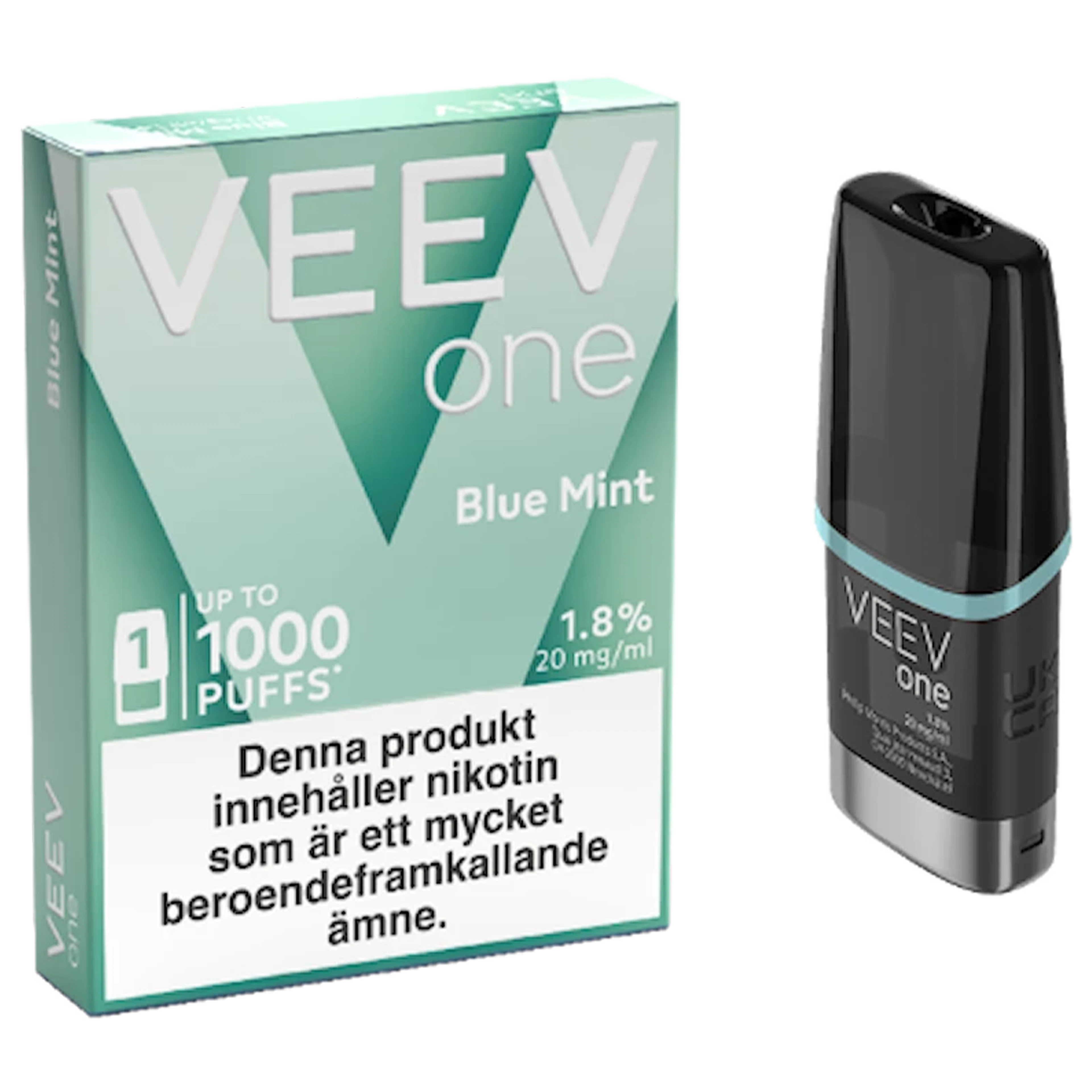 Veev One Pod Blue Mint 1000 20mg