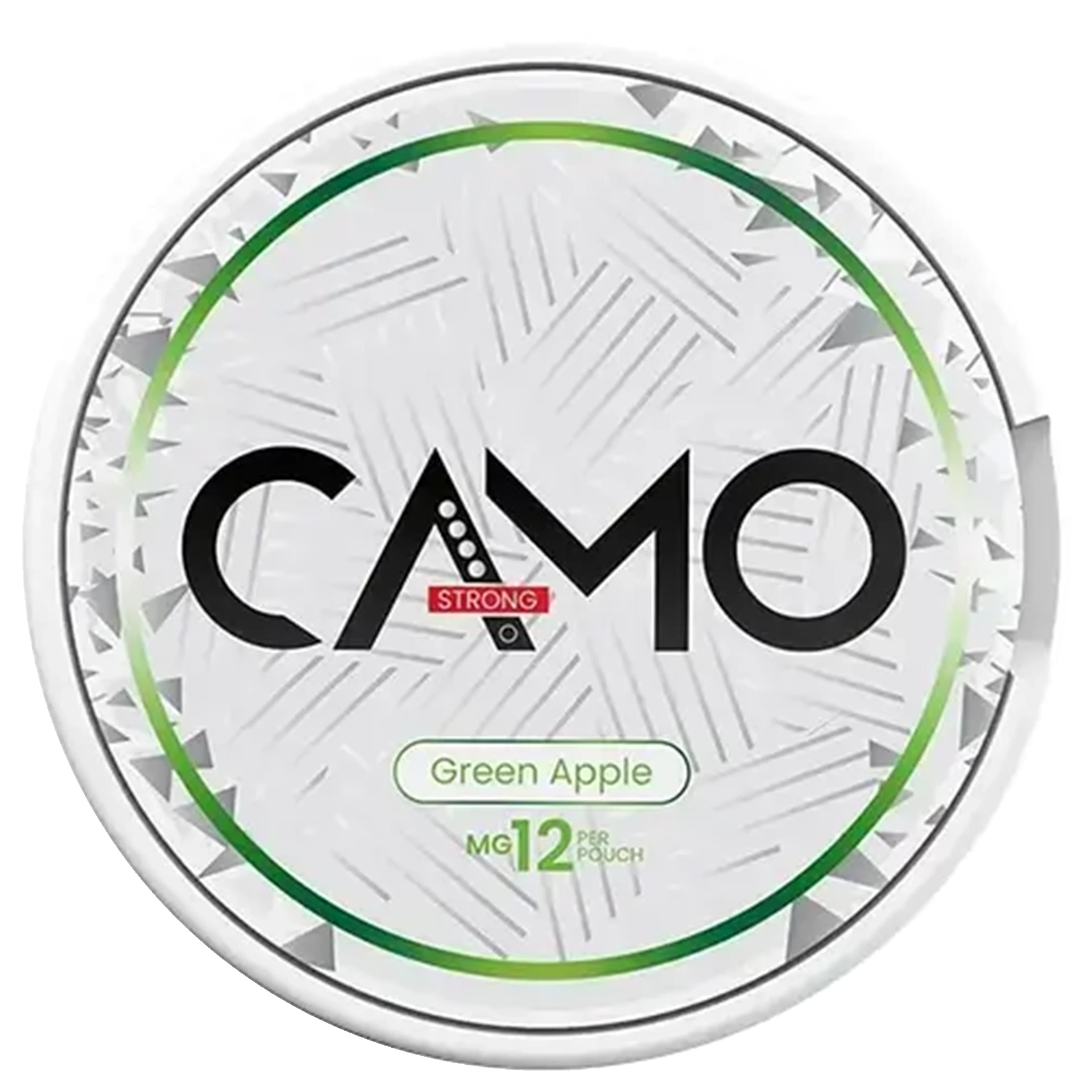 Camo green apple 12 mg slim vitt snus