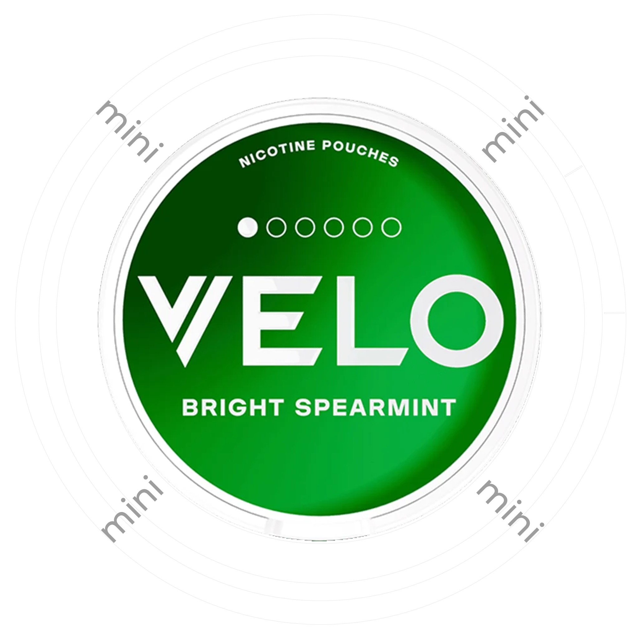 Styrka Styrka Minivelo Bright Spearmint Normal - nikotinpåsar