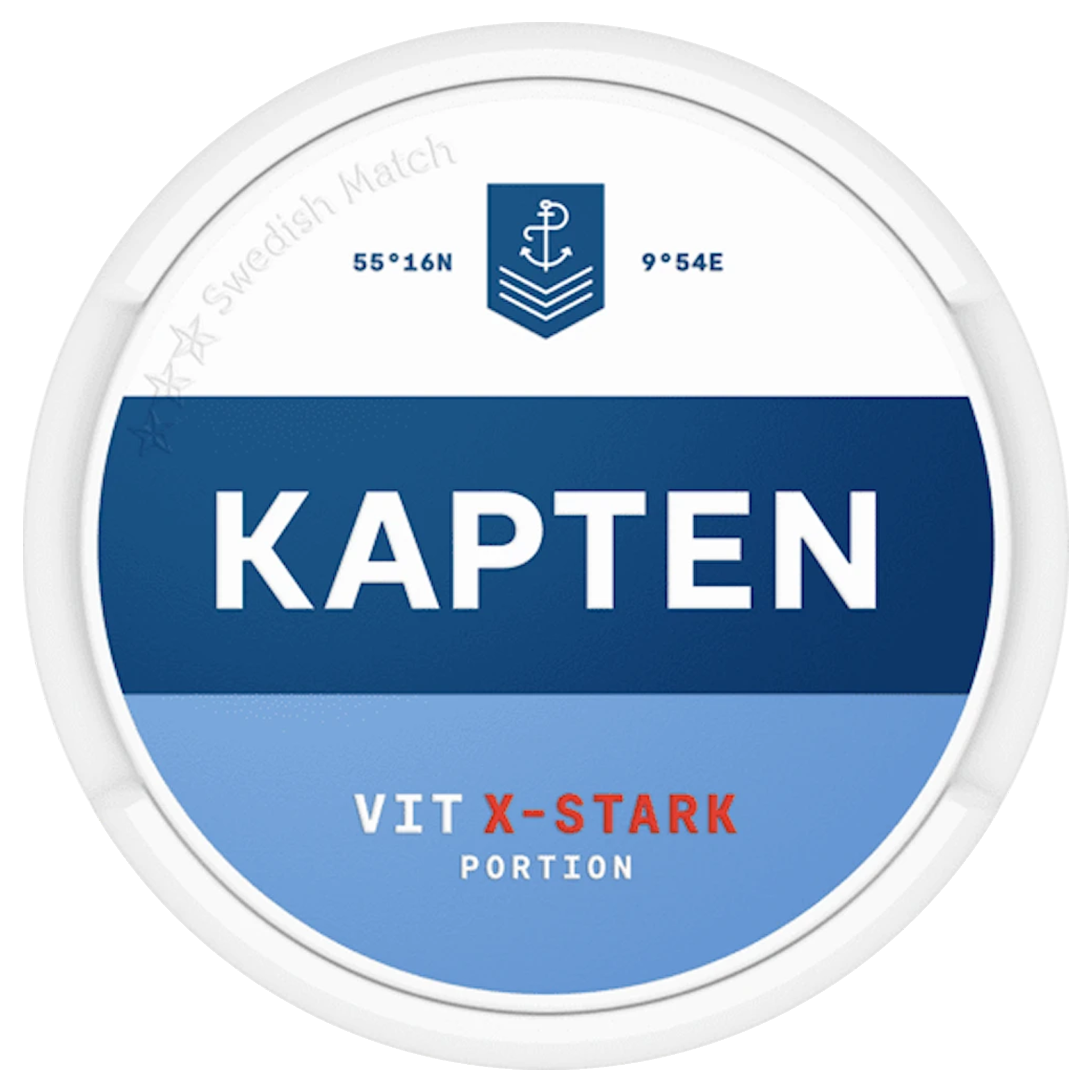 Kapten Vit X-Stark Portion