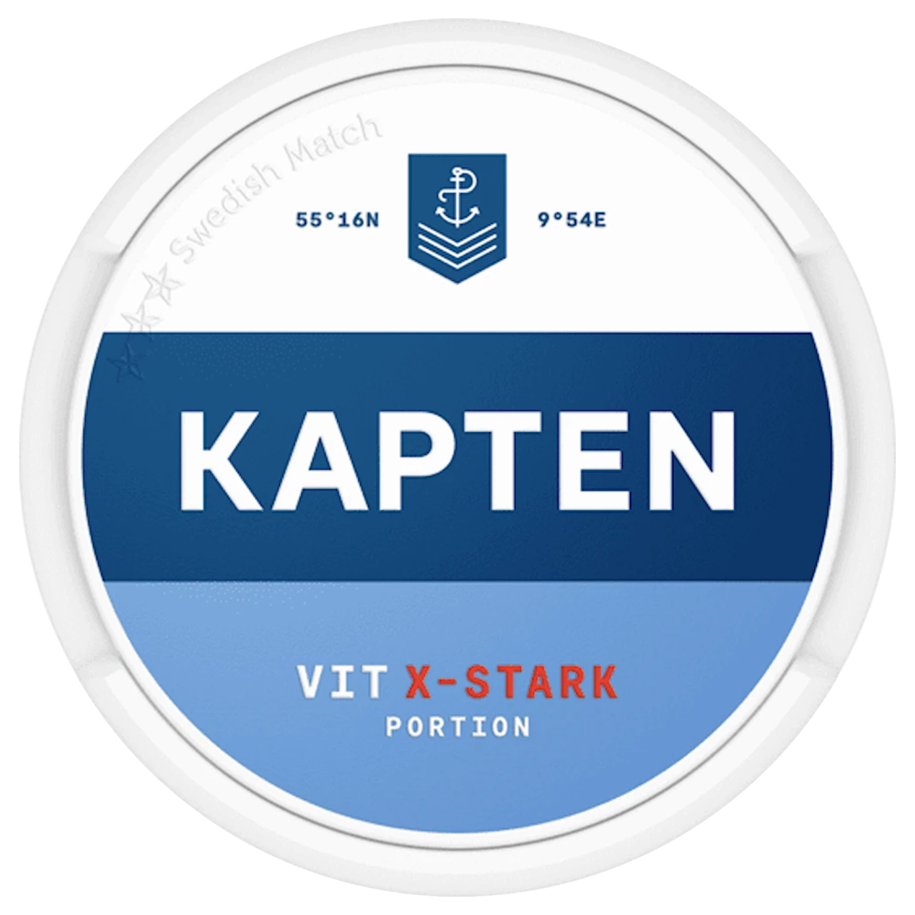 Kapten Vit X-Stark Portion