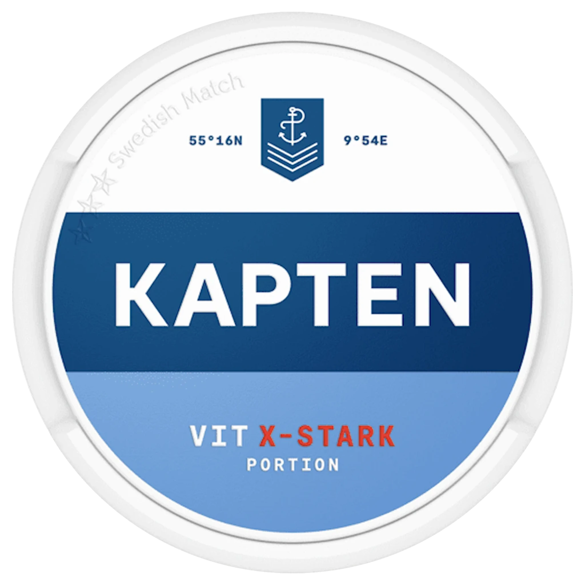 Kapten Vit Stark Portion