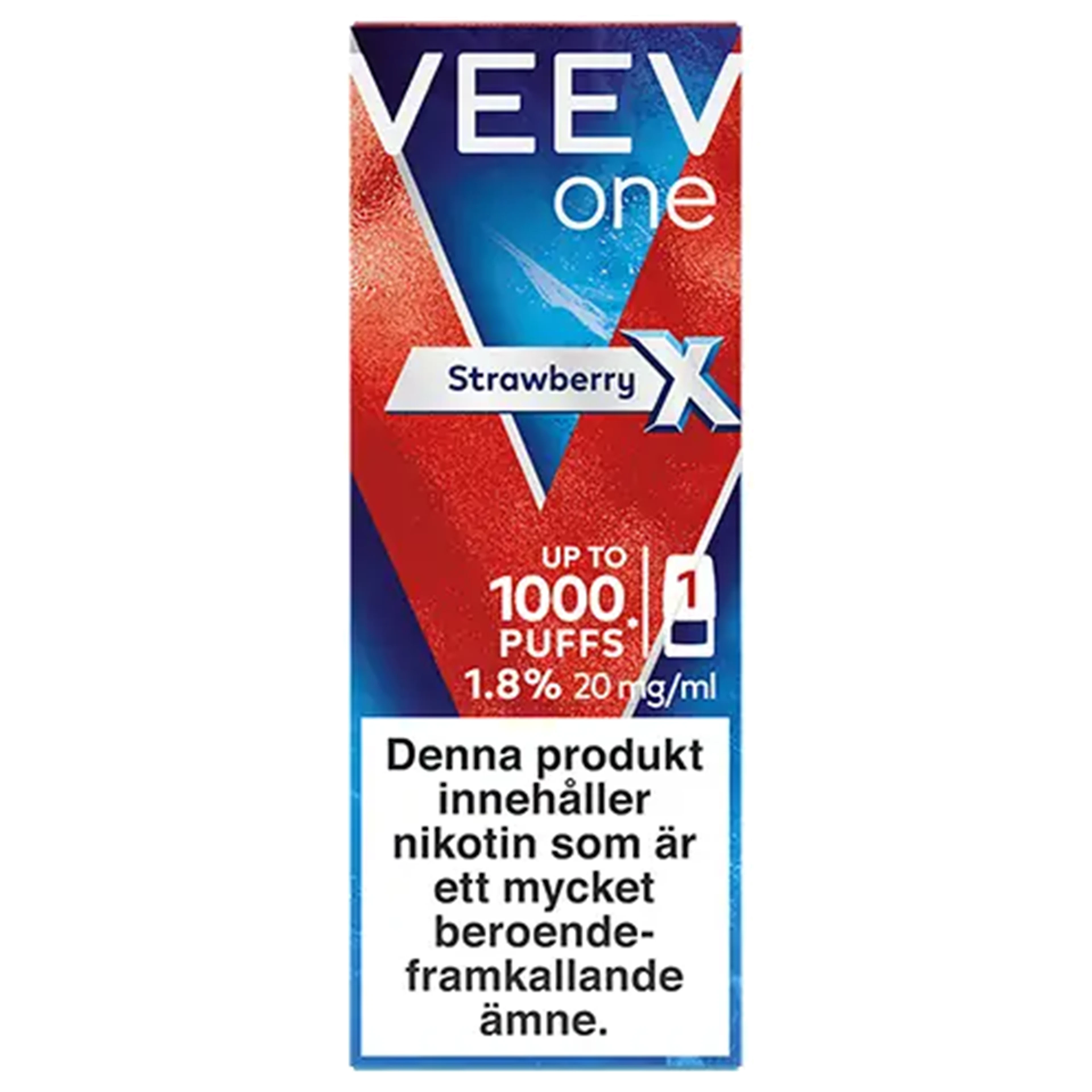 Veev One Pod Strawberry X 1000 20mg