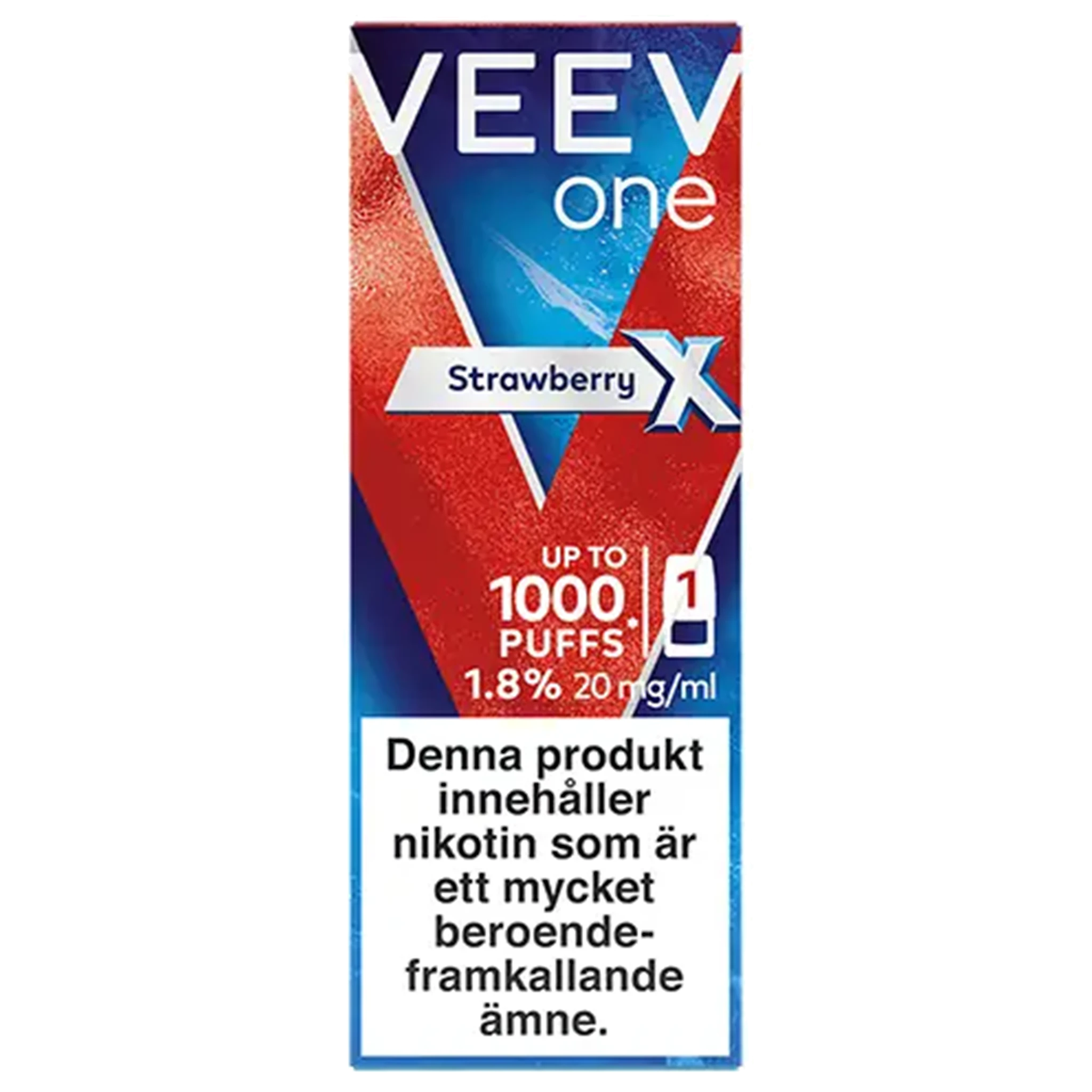 Veev One Pod Strawberry X 1000 20mg