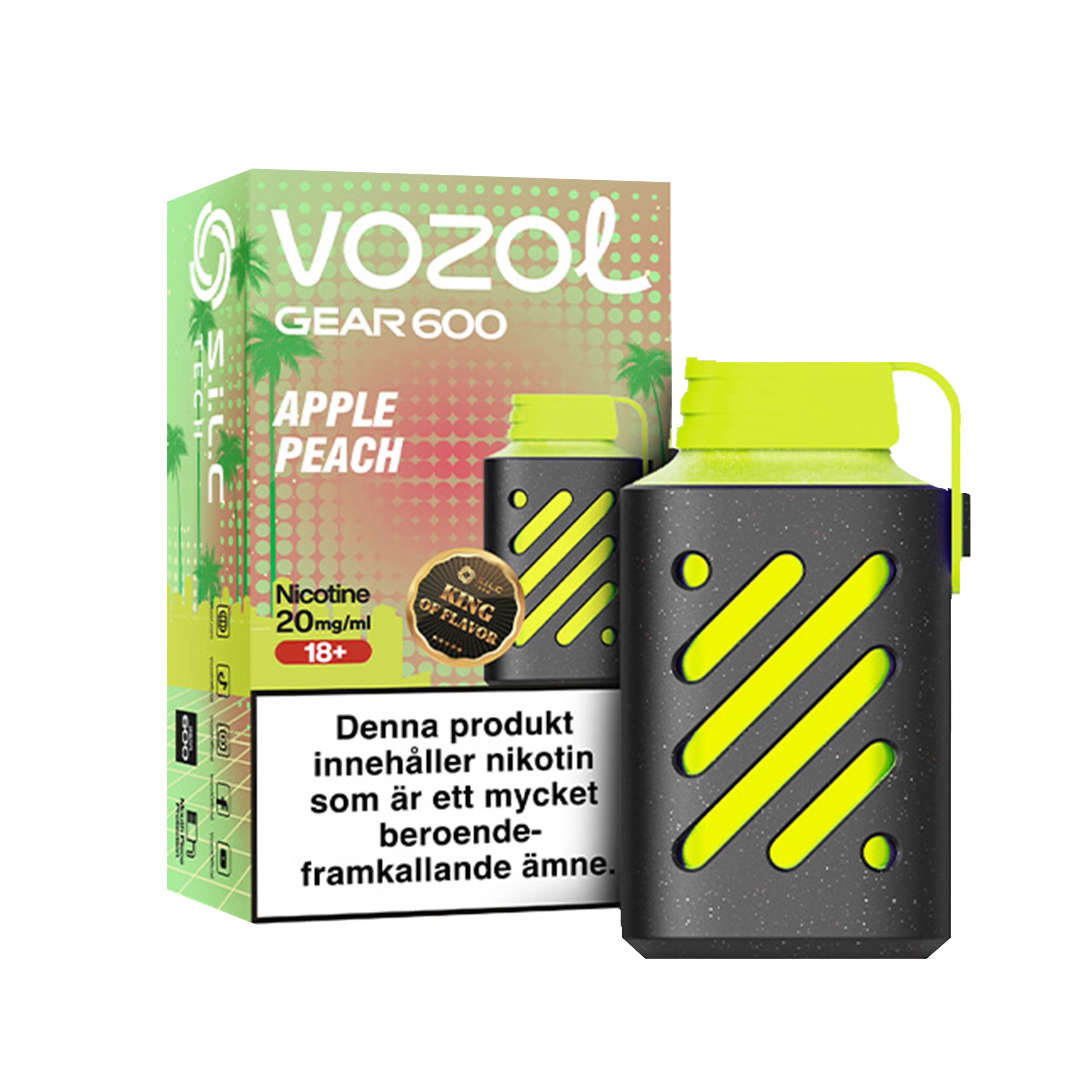 Vozol Gear 600 Apple Peach 20 mg