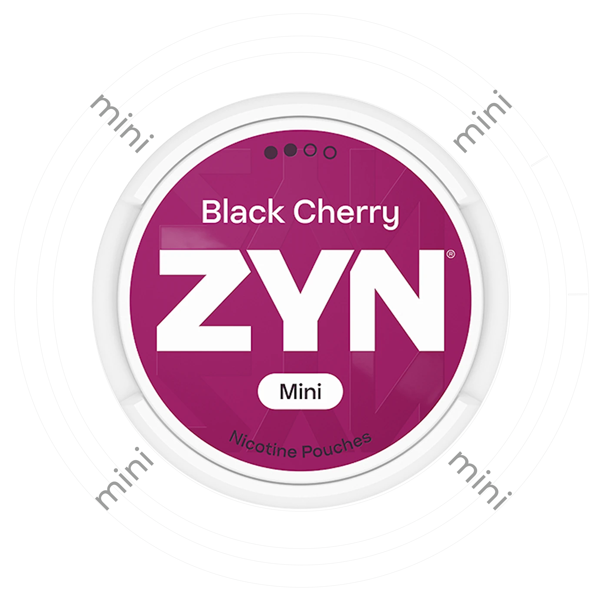 Styrka Styrka Minizyn Black Cherry Normal - nikotinpåsar