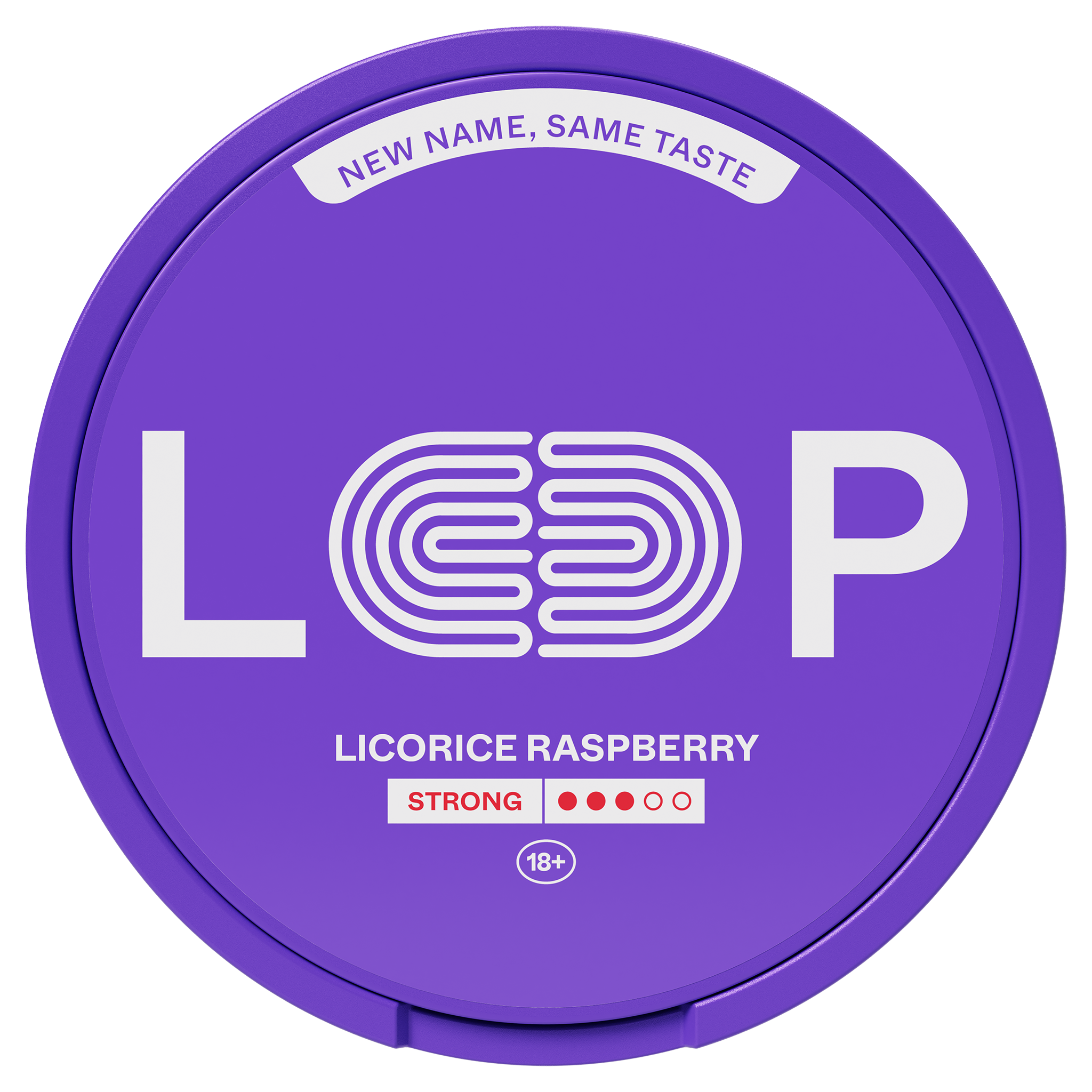 Loop Licorice Raspberry Strong