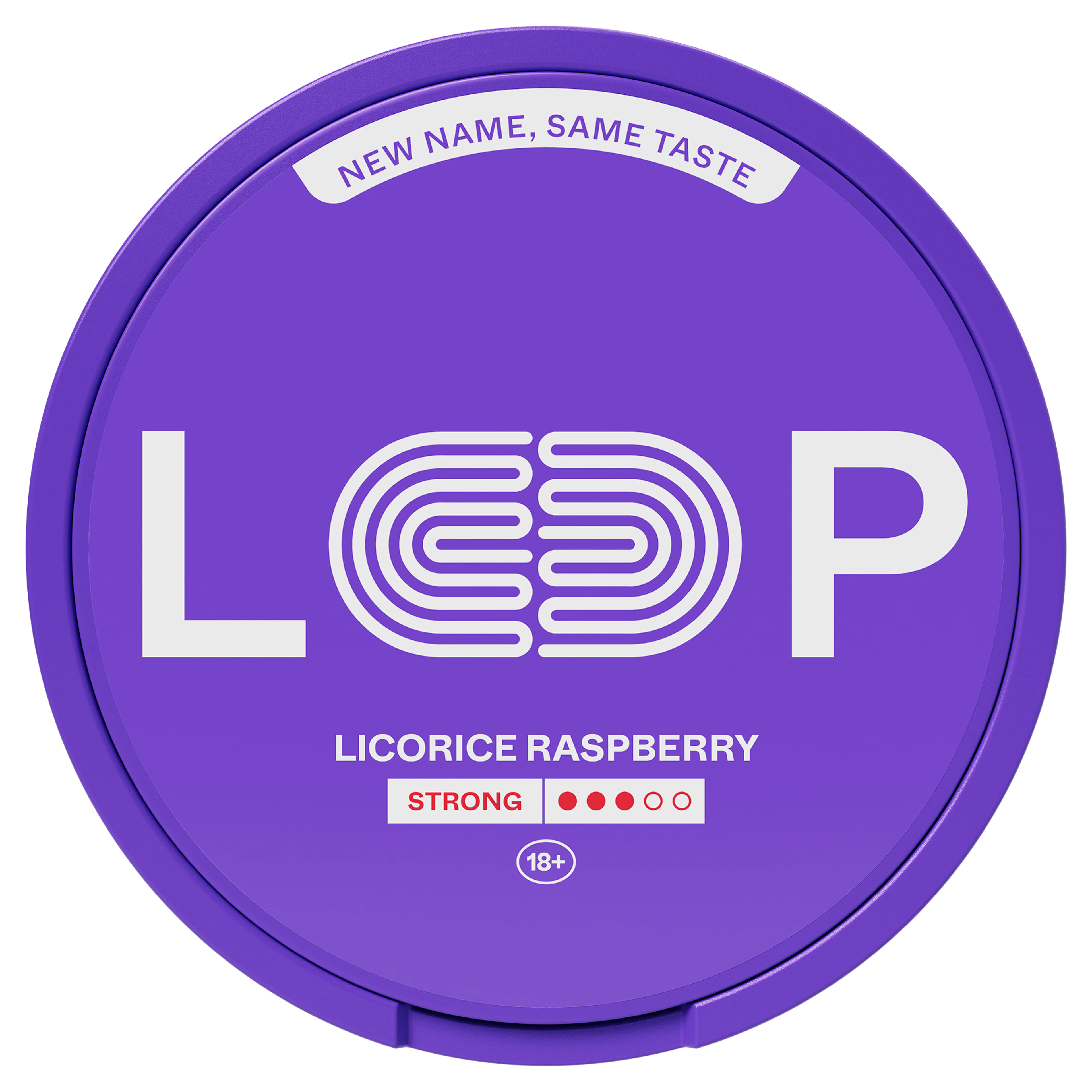 Loop Licorice Raspberry Strong