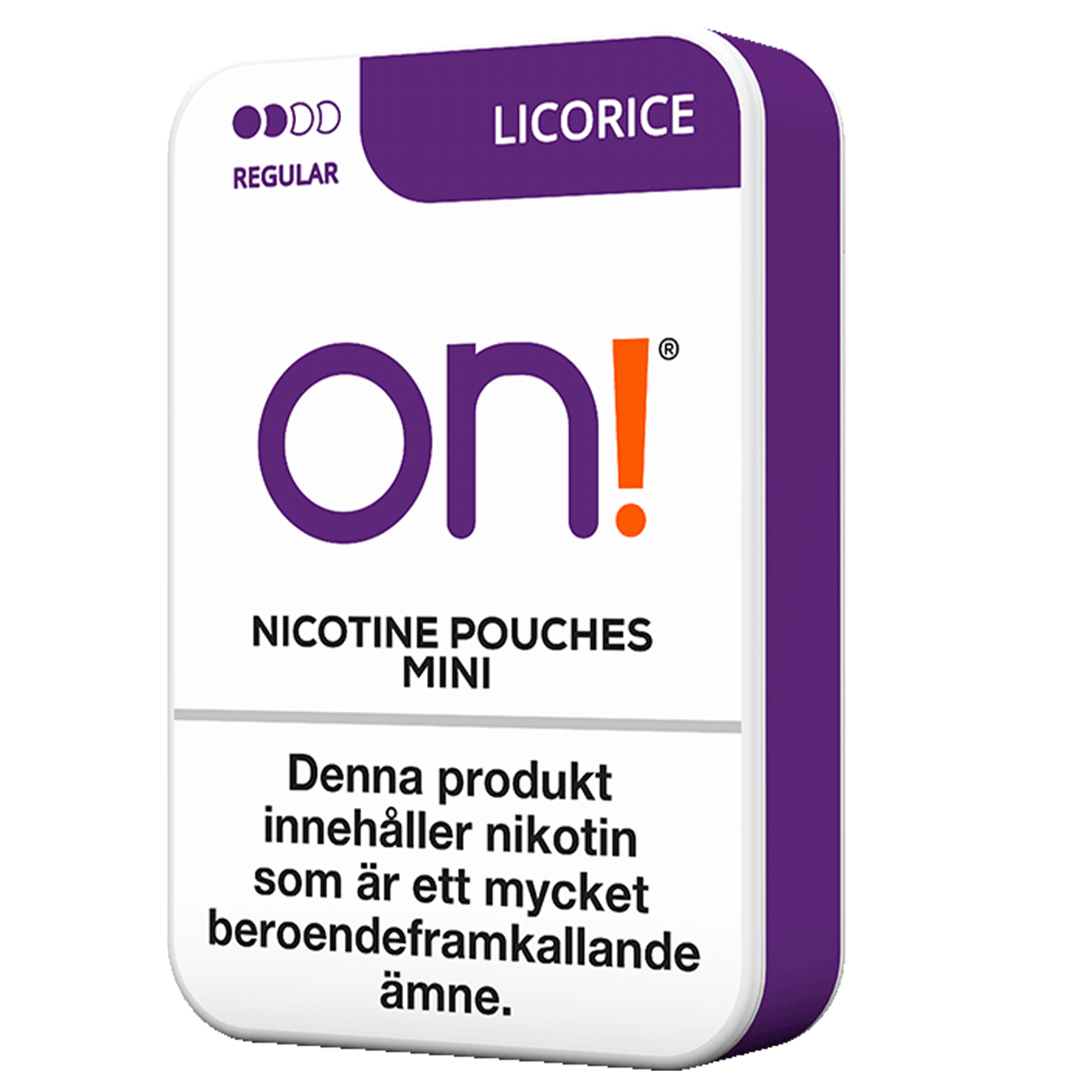 On! Licorice 3mg Mini