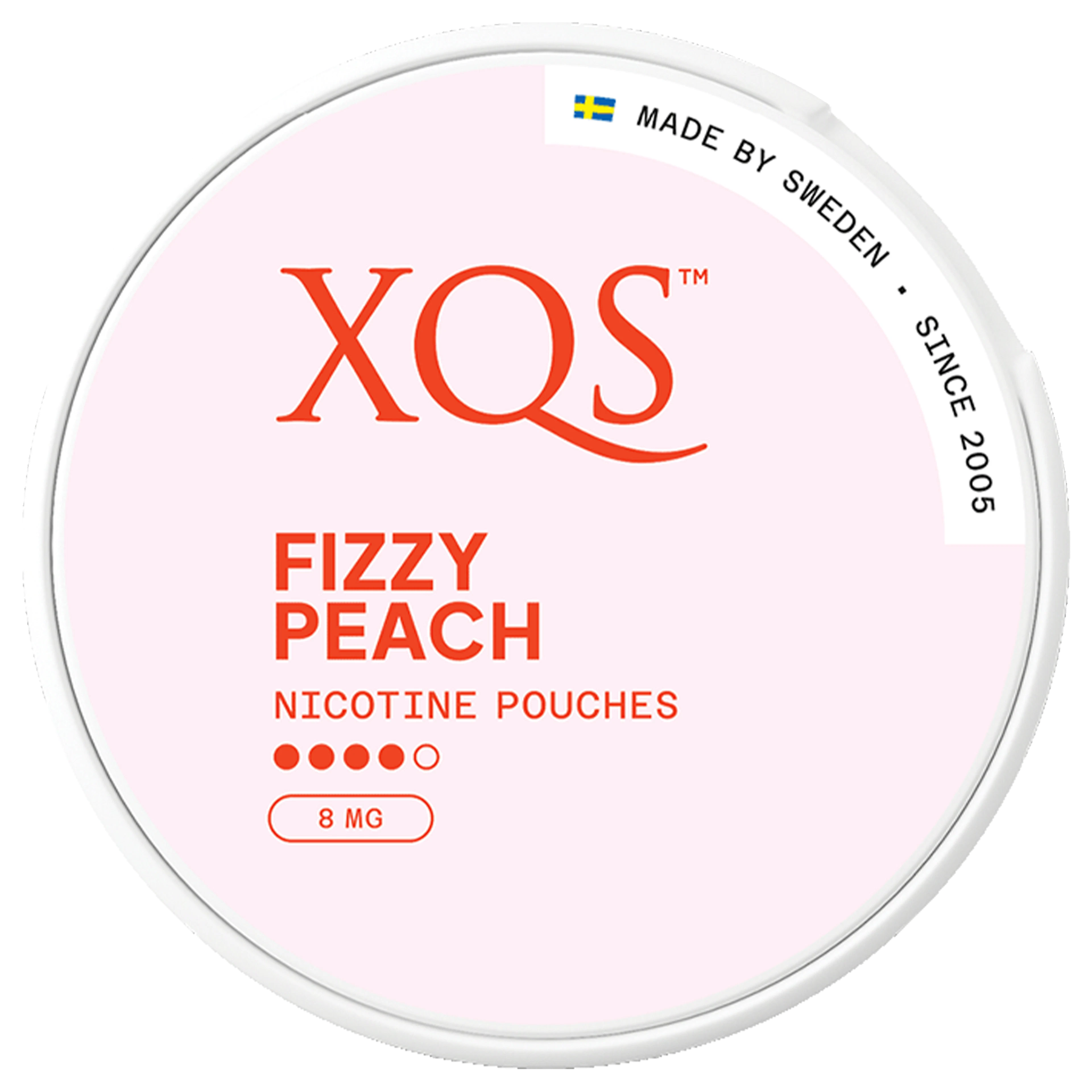 XQS Fizzy Peach 8mg 4