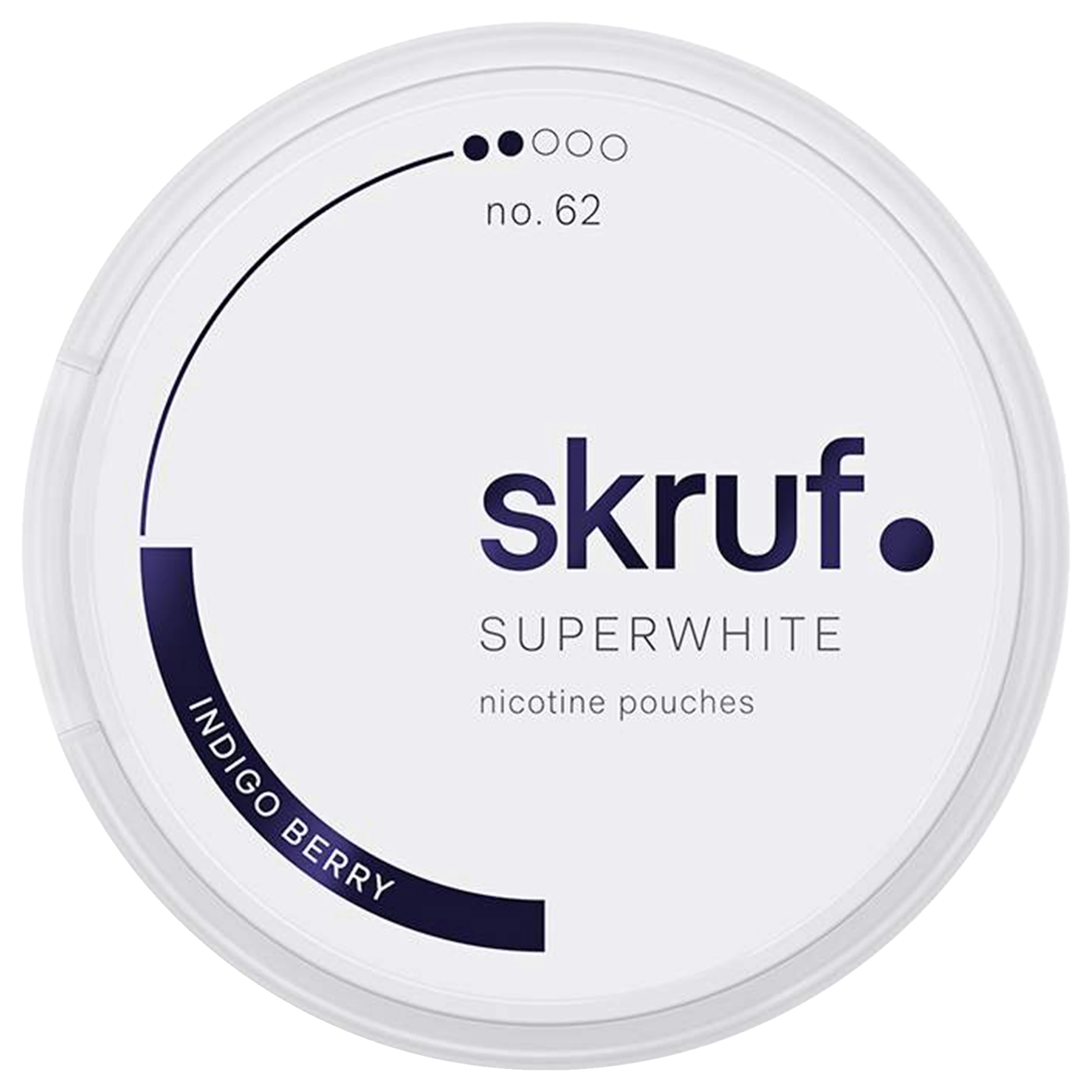 Skruf Super White No. 62 Indigo Berry