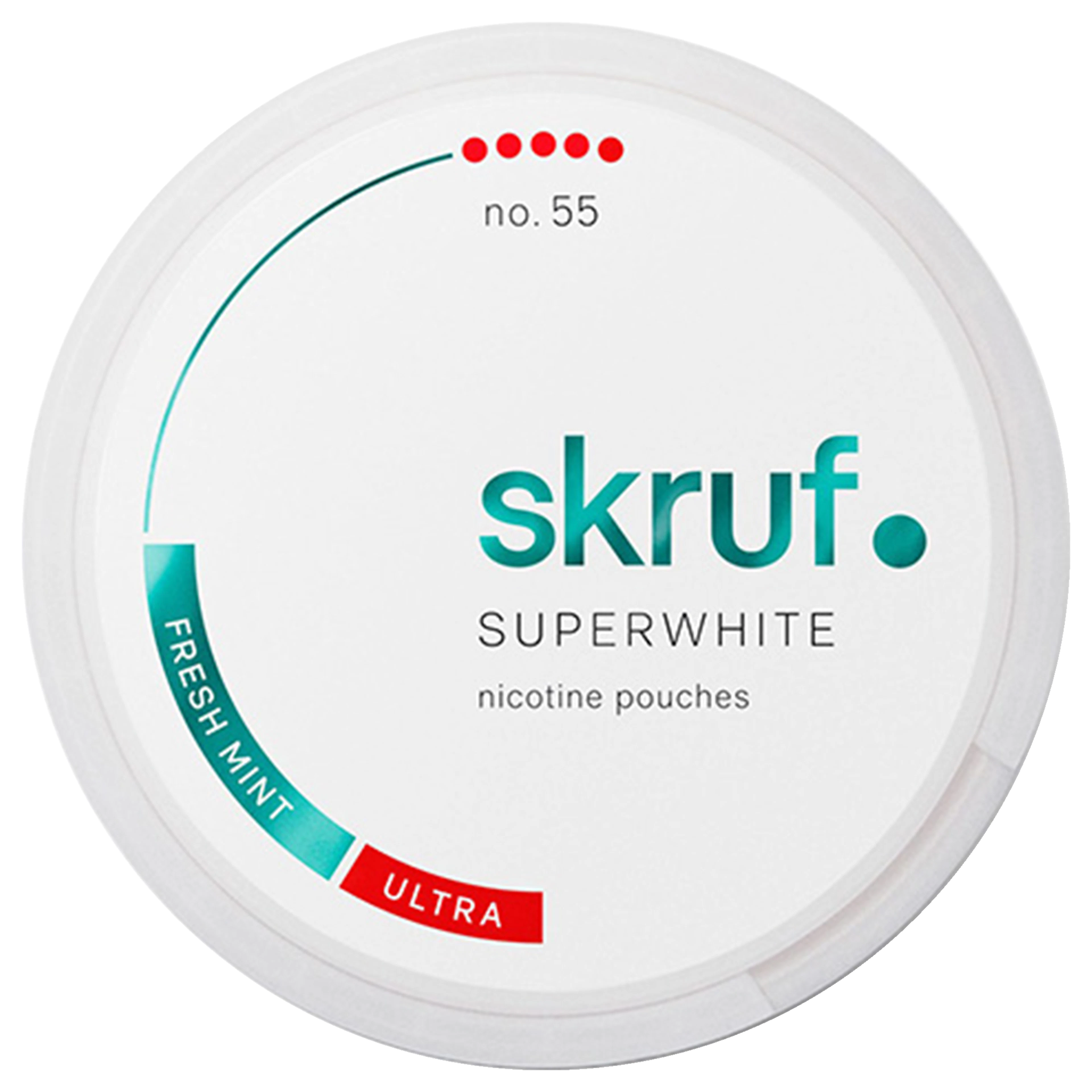 Skruf Super White No. 55 Fresh Mint #5 Extra Stark
