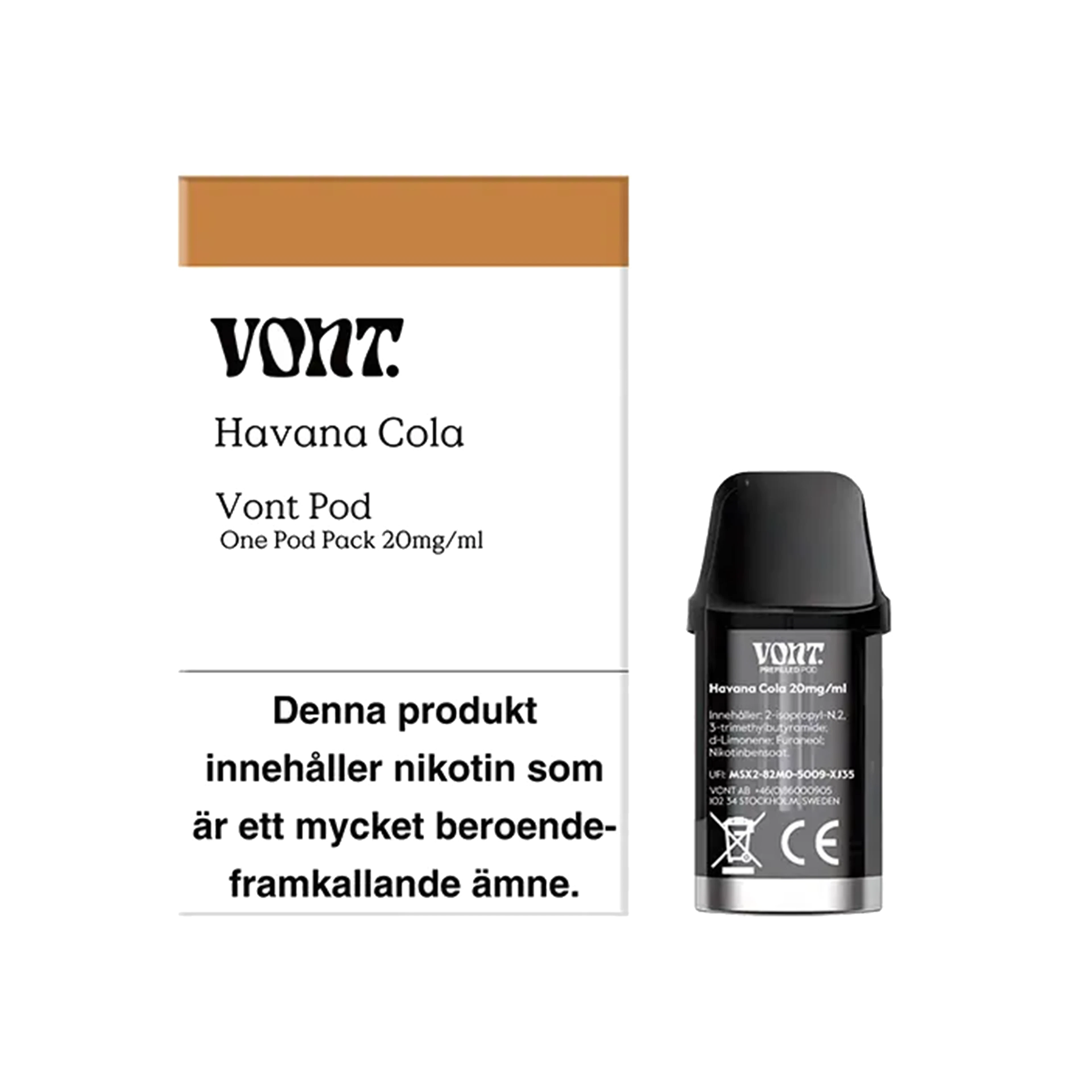 Vont 1-Pod Pack Havana Cola 1000 20mg