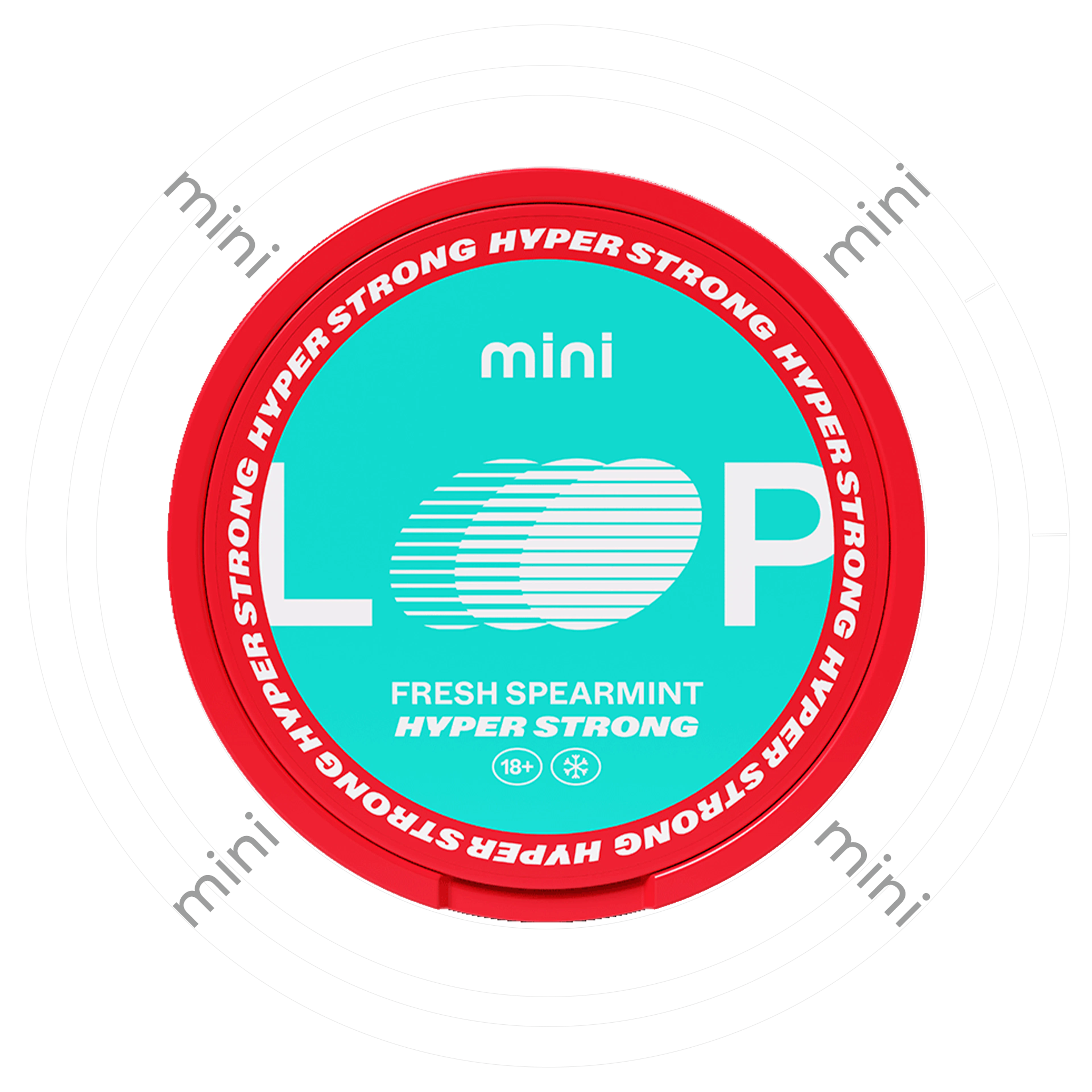 Loop Fresh Spearmint Hyper Strong Mini
