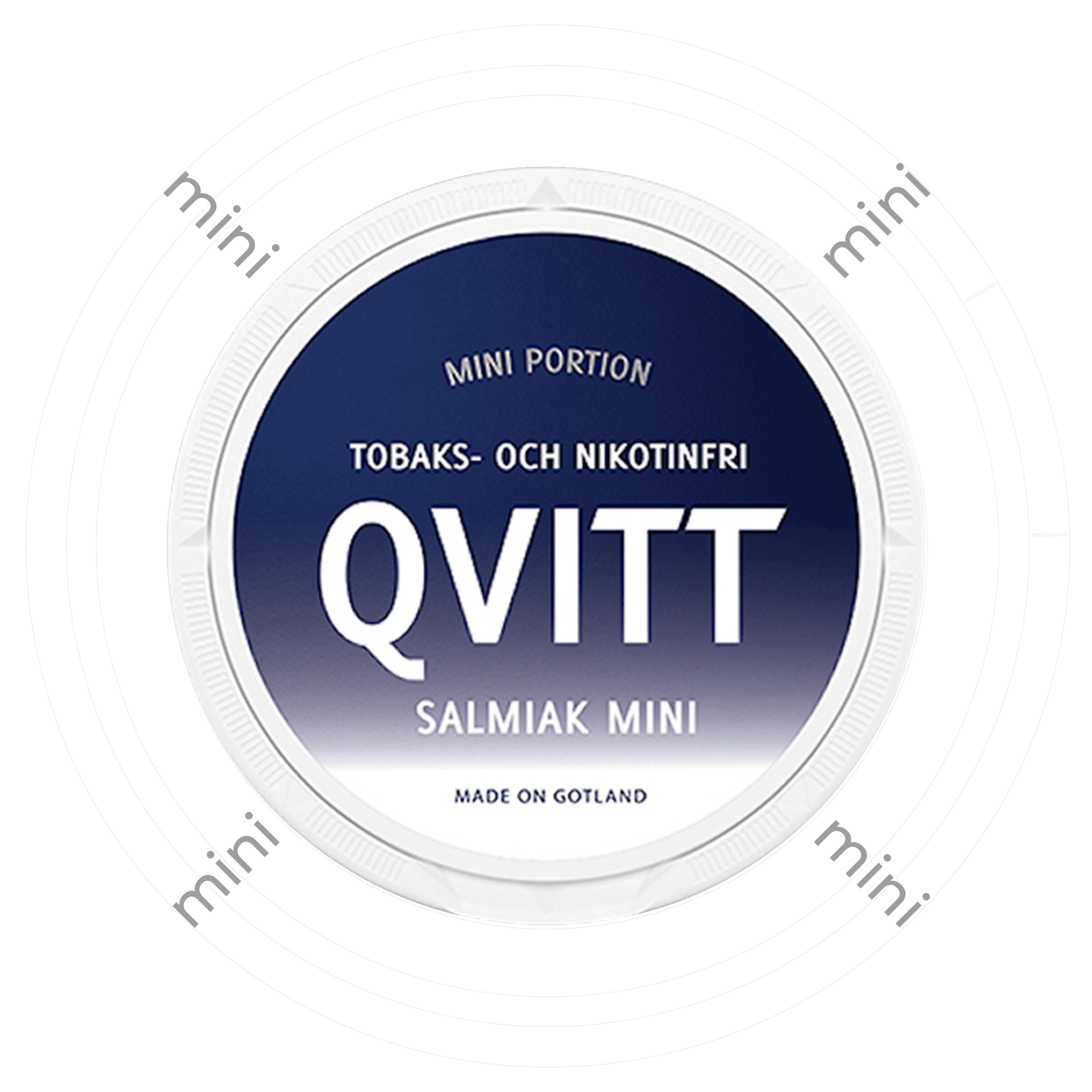 Qvitt Salmiak Mini