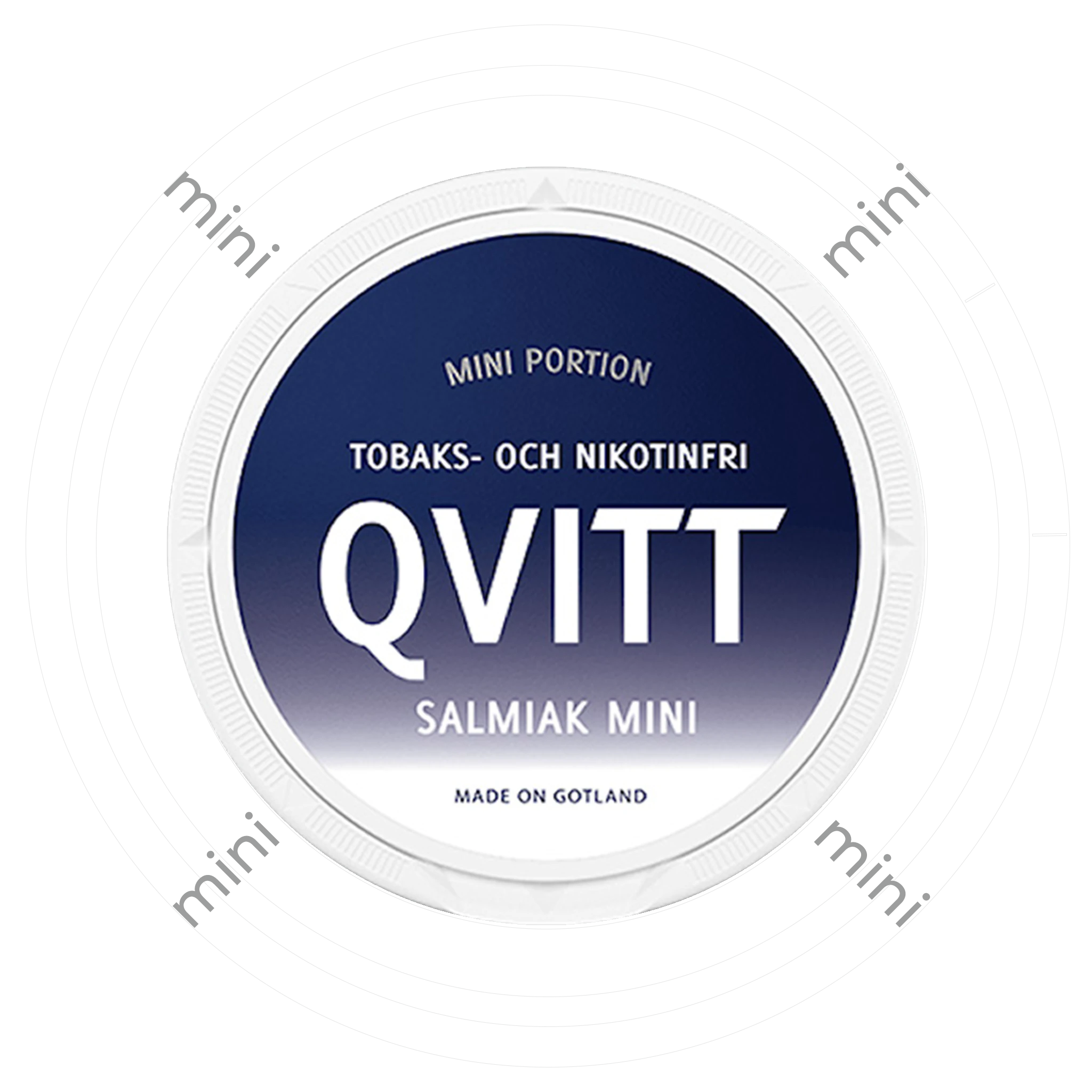 Qvitt Salmiak Mini