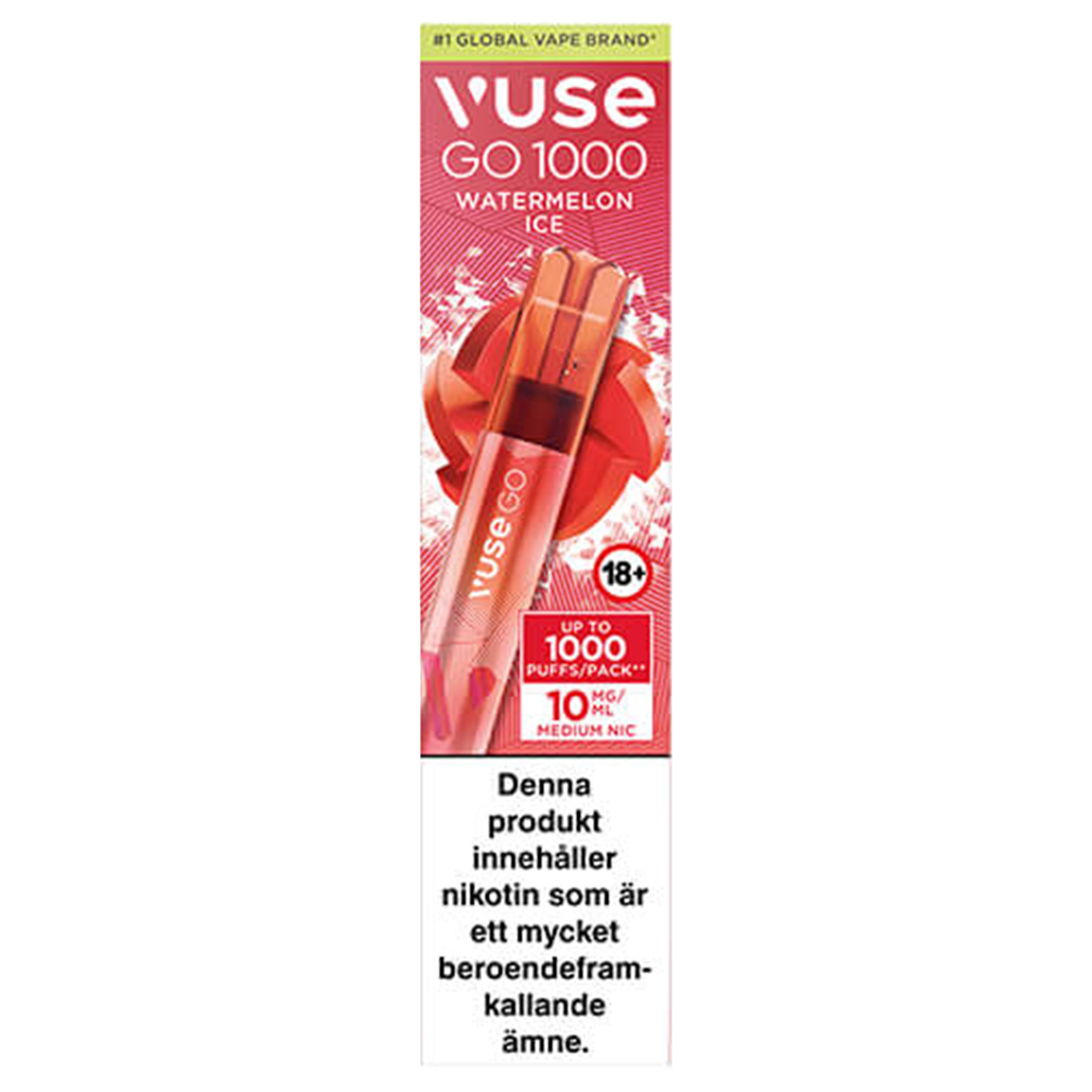 Vuse Go Watermelon Ice 1000 10 mg