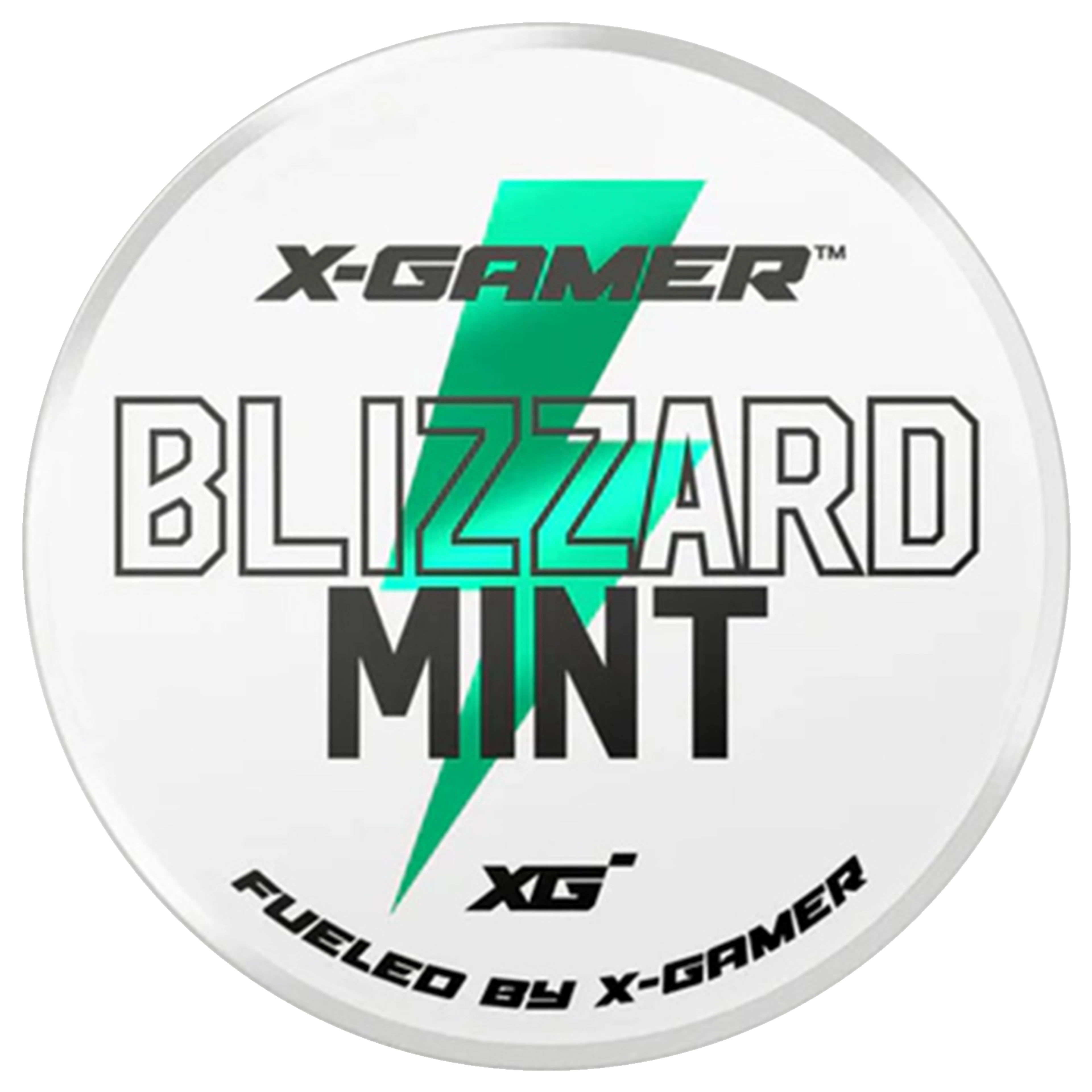 X-Gamer Blizzard Mint Nikotinfritt Koffeinsnus
