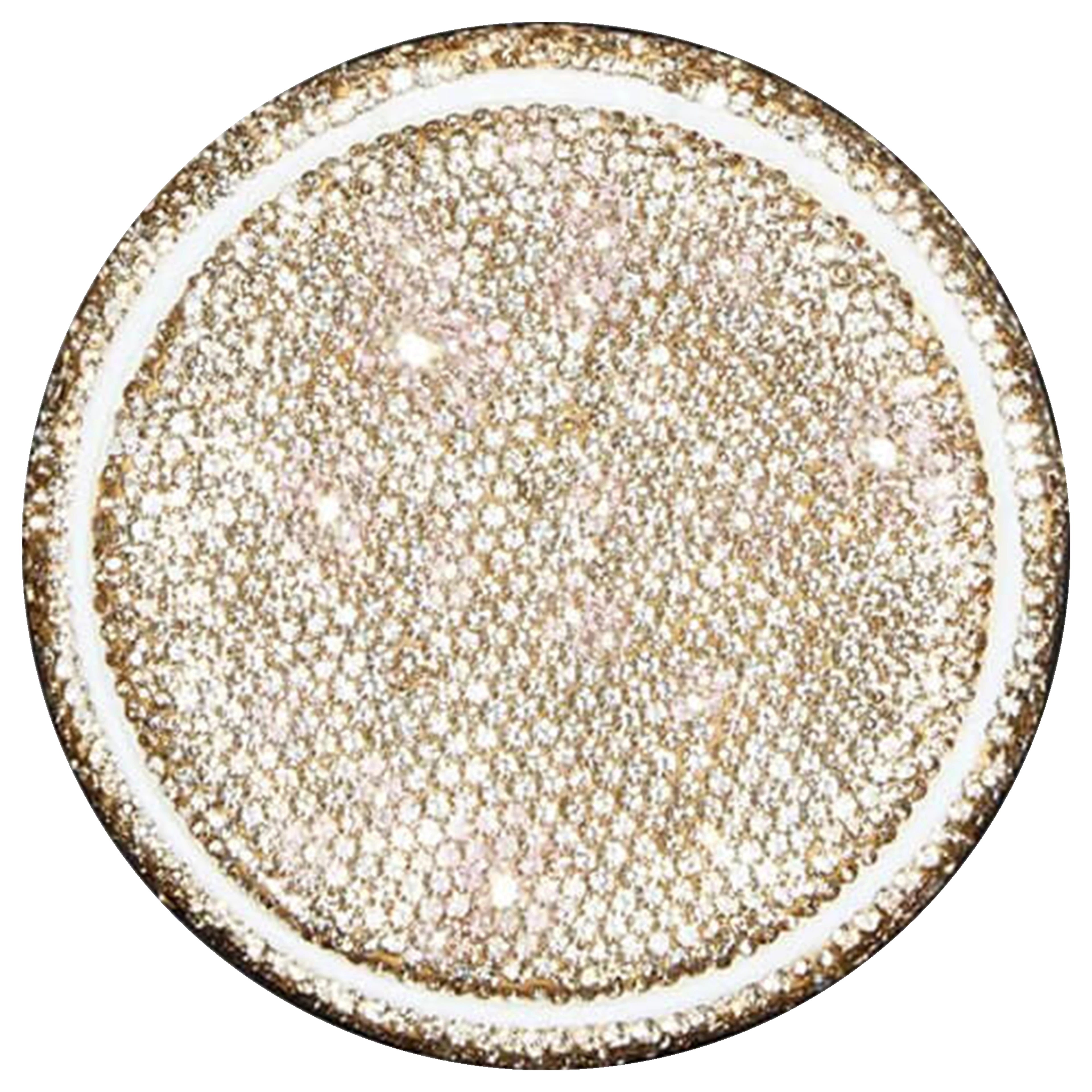 Kelly White Glitterdosa Golden Kelly