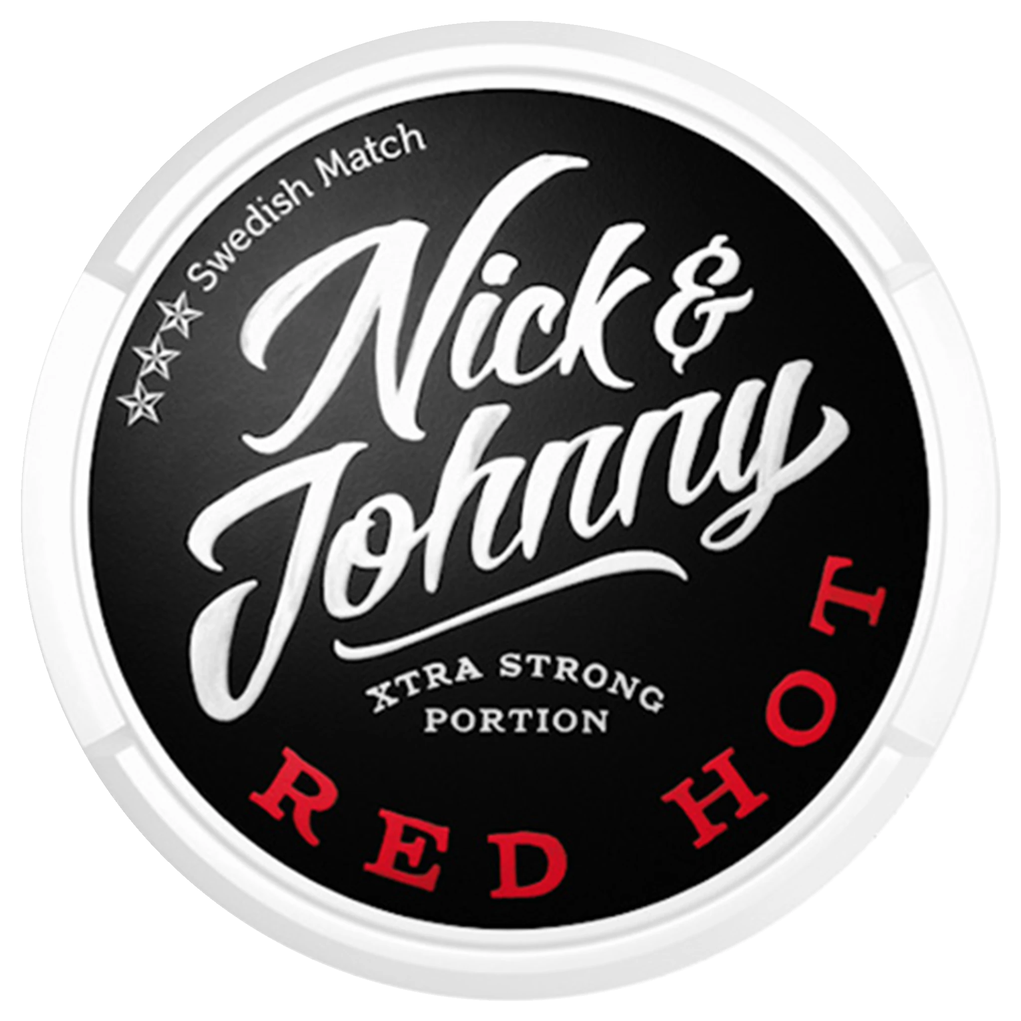 Nick & Johnny Red Hot Extra Strong Portion
