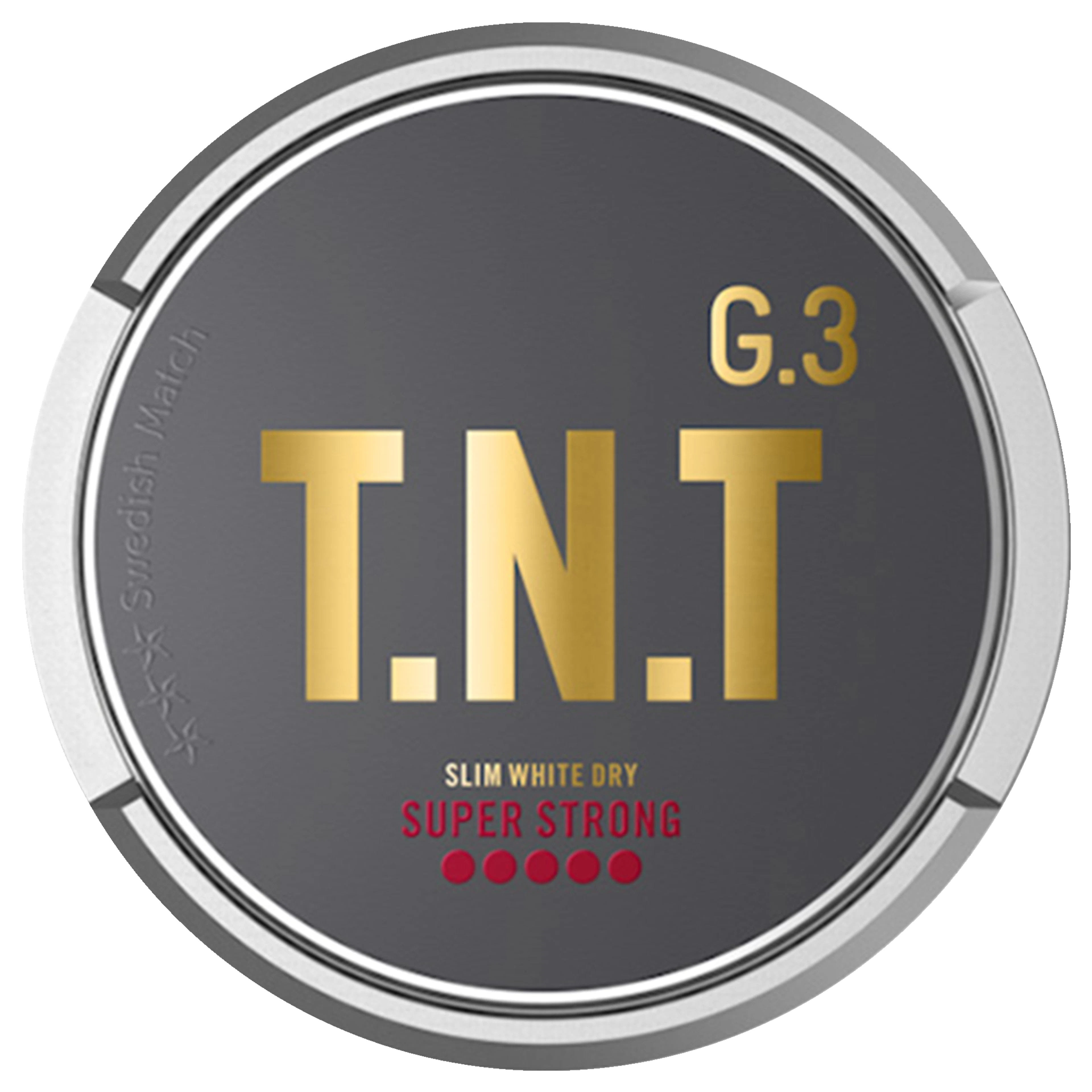 General G.3 T.N.T Extra Stark Slim White Portionssnus