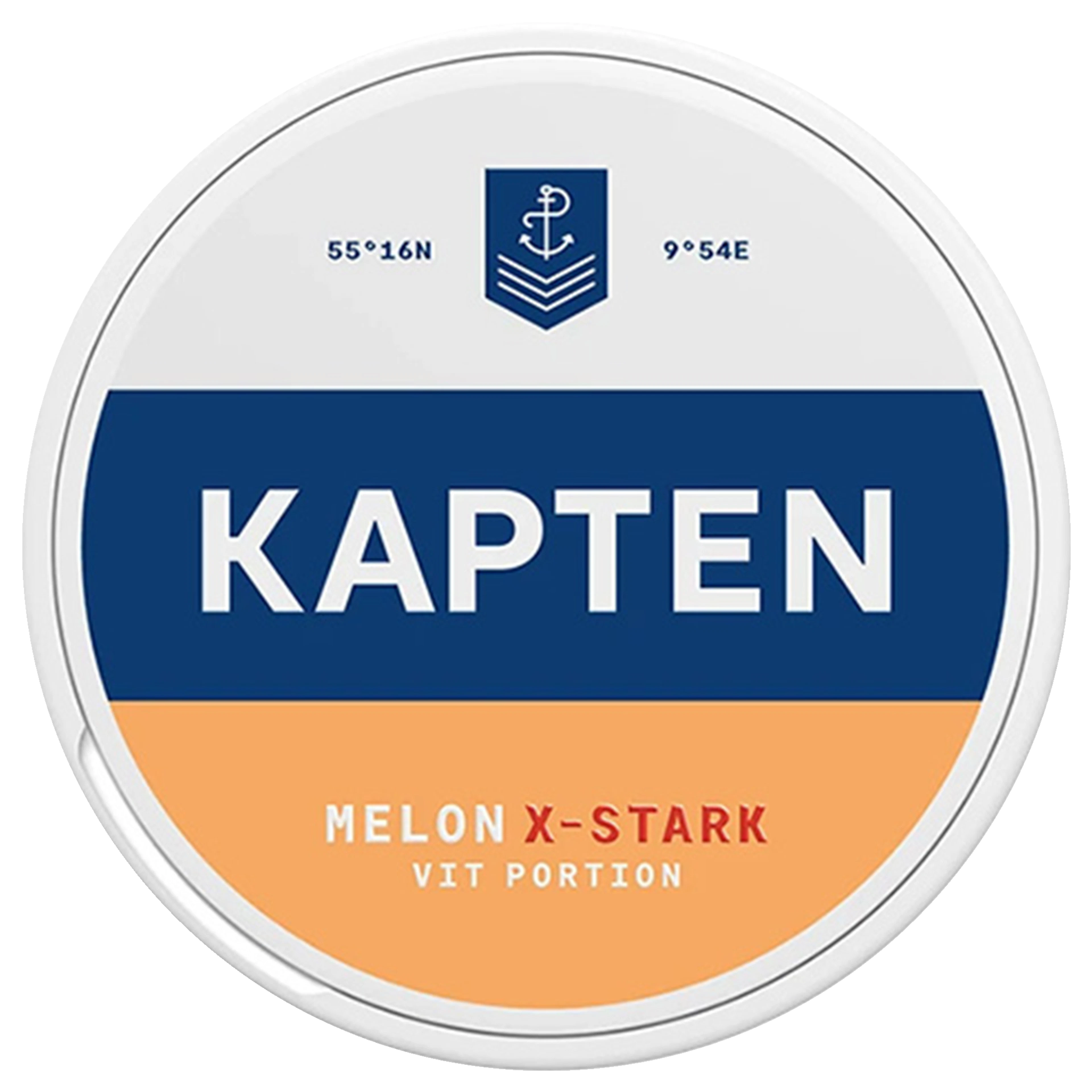 Kapten Melon X-Stark Vit Portion
