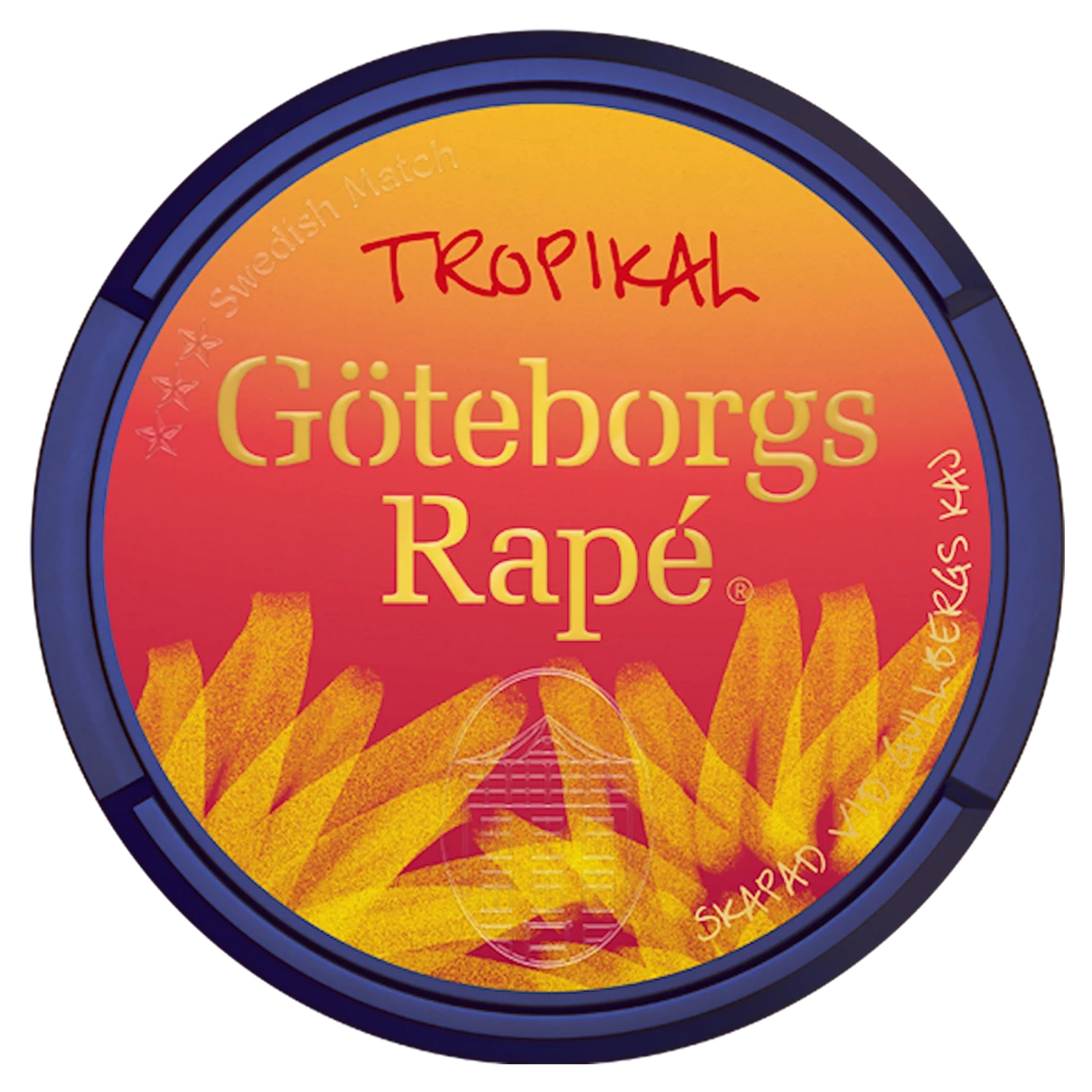 Göteborgs Rapé White Tropikal Vit portion